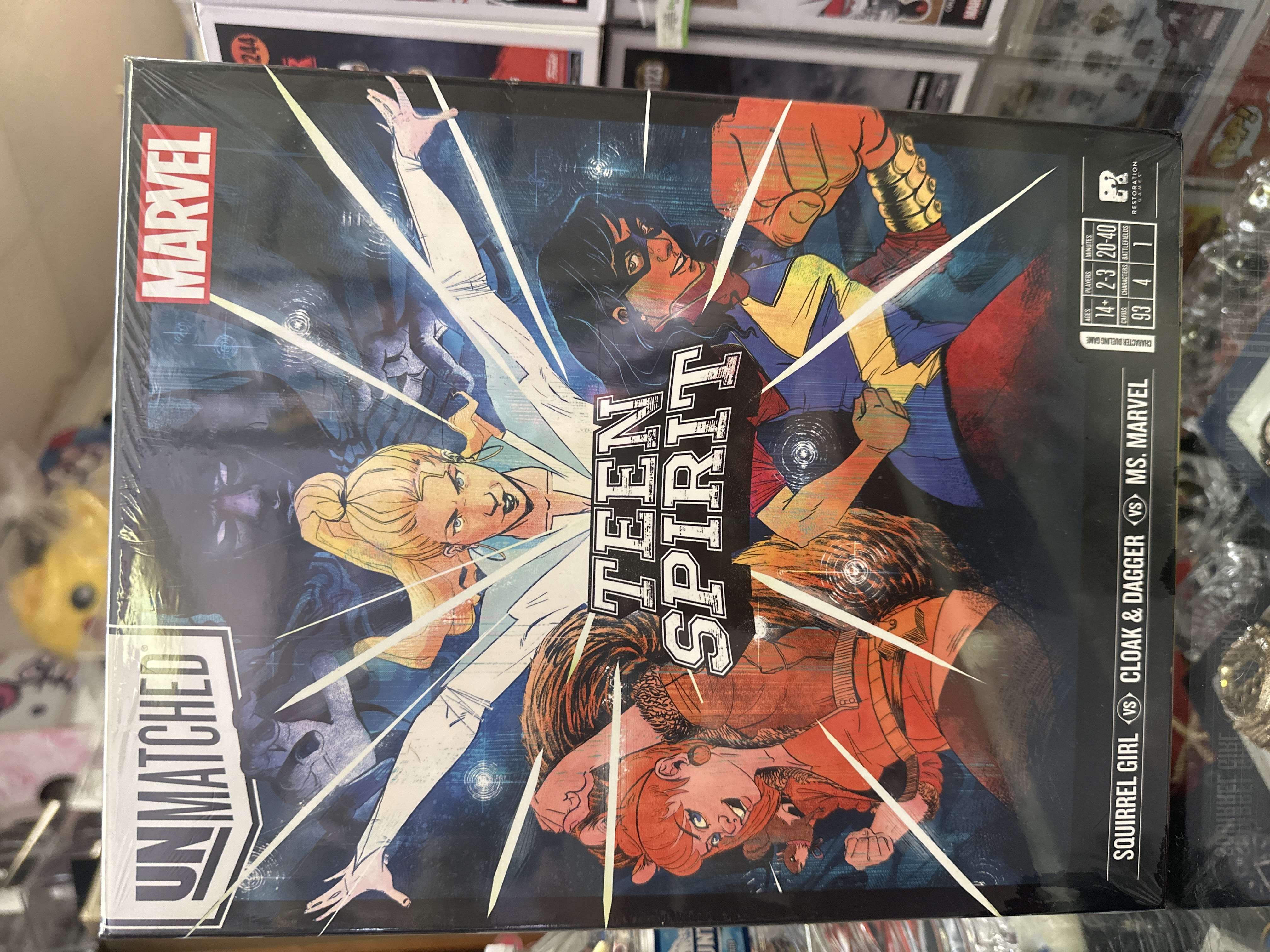 Unmatched Marvel Teen Spirit Board Game