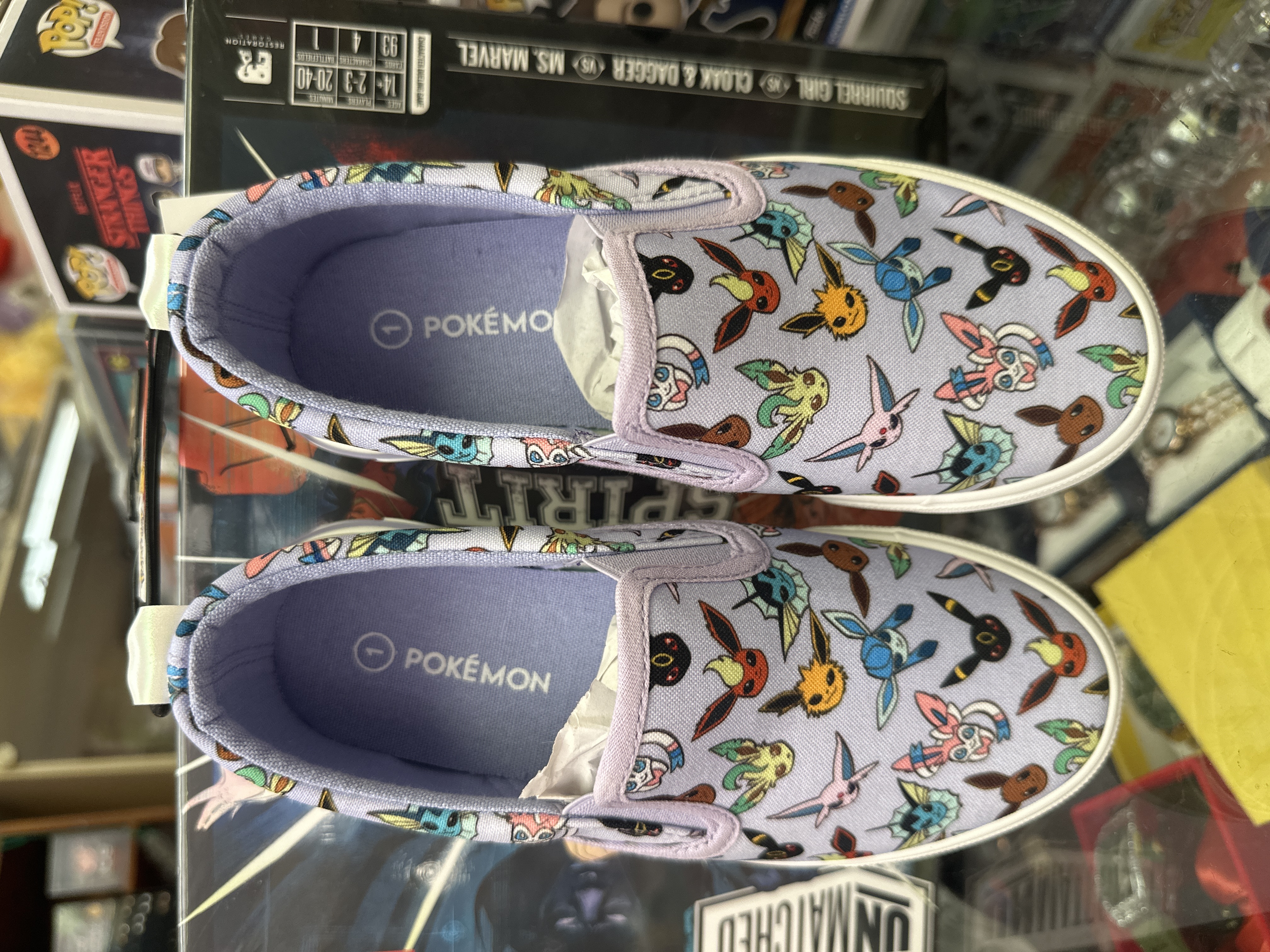 Pokemon Eevee Evolutions Slip-On Sneakers