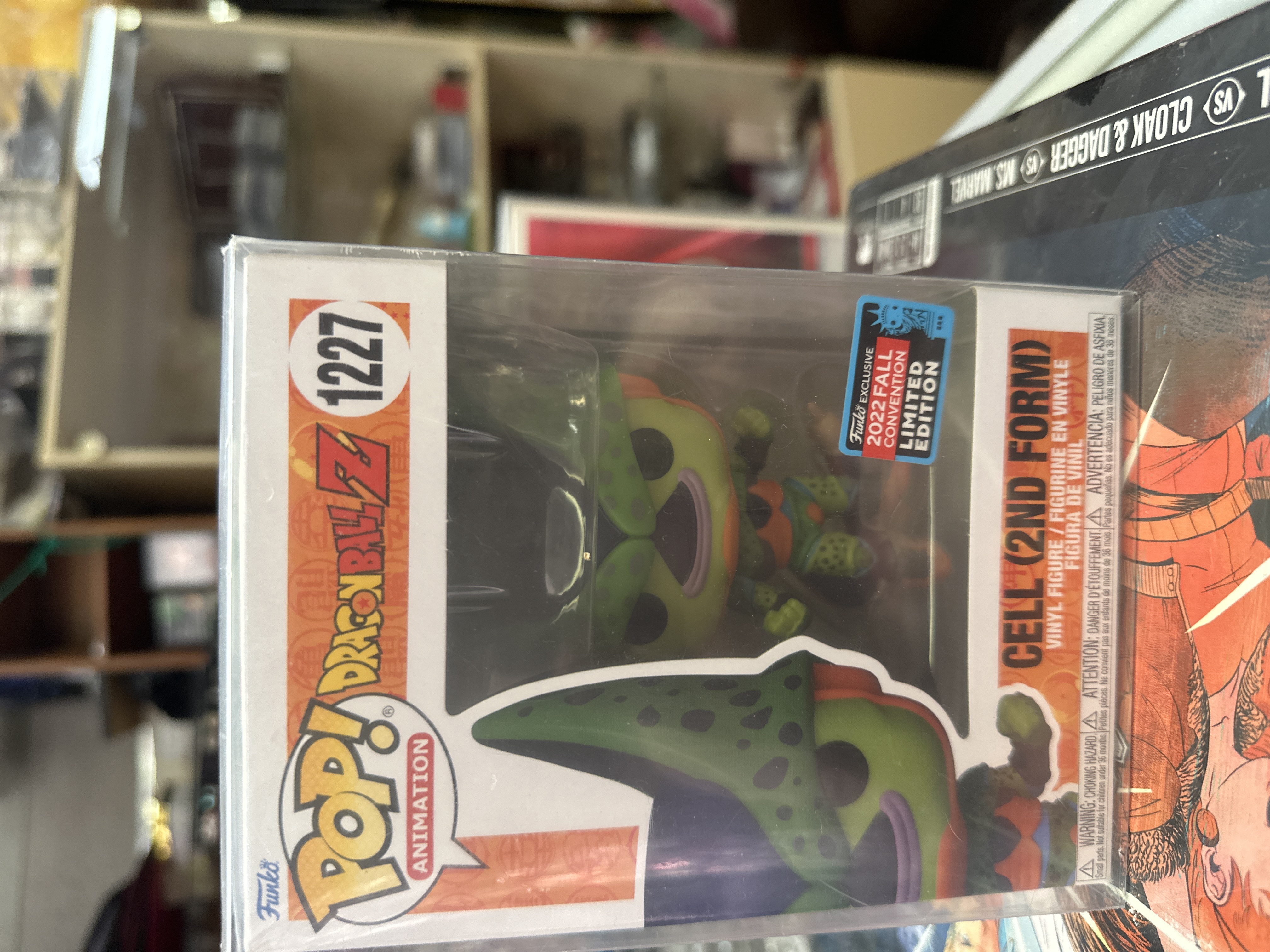 Funko Pop! Dragon Ball Z Cell (2nd Form) #1227 2022 Fall Convention Exclusive