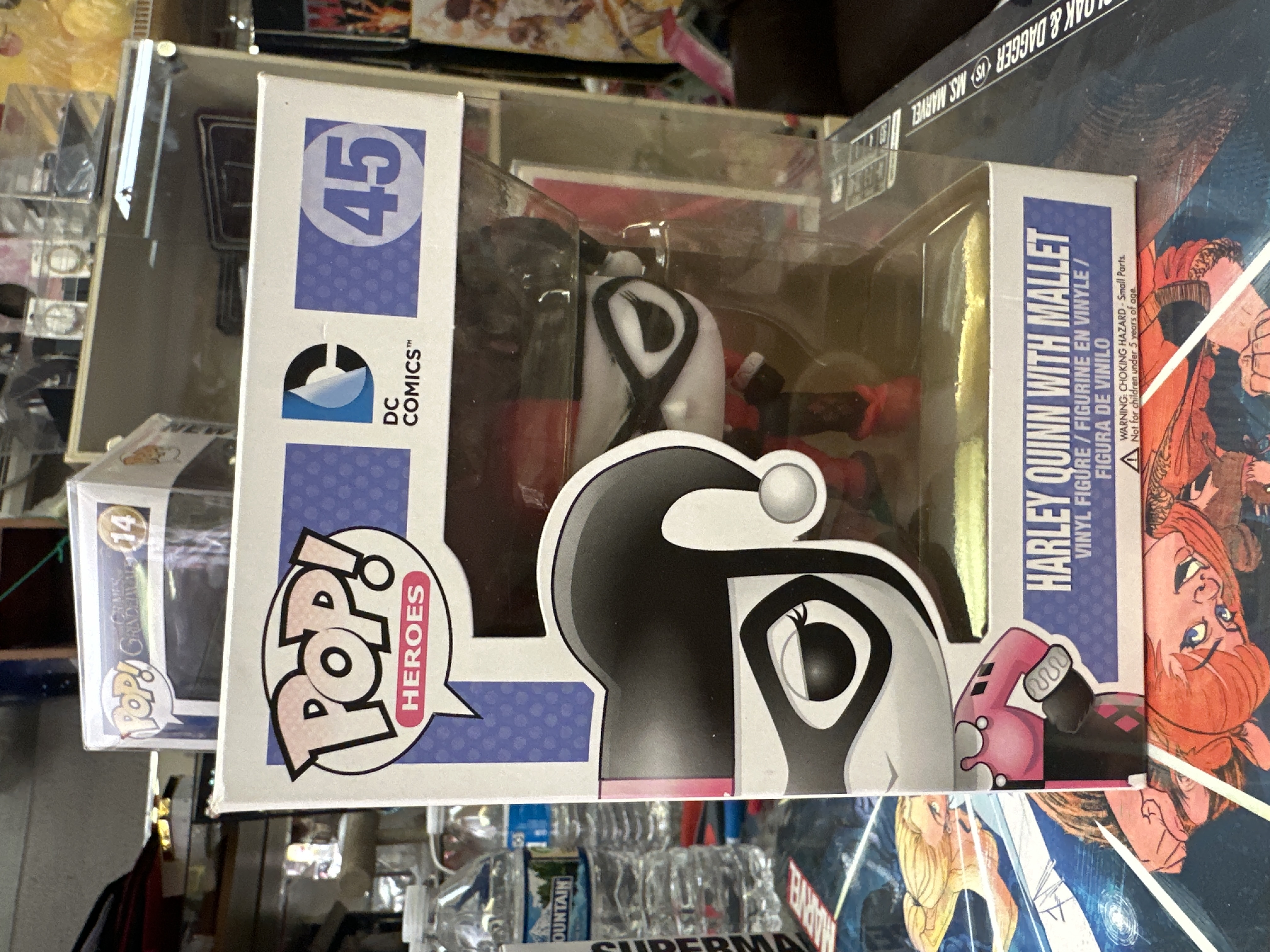 Funko Pop! Harley Quinn With Mallet #45 DC Comics