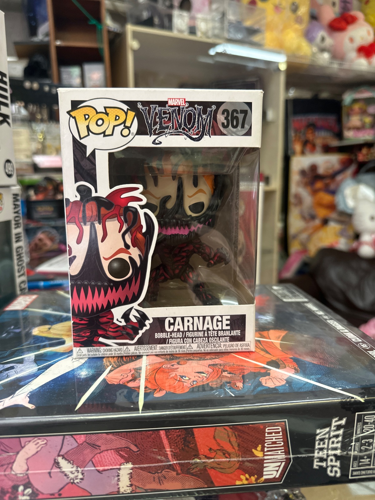 Funko Pop Marvel Venom Carnage #367