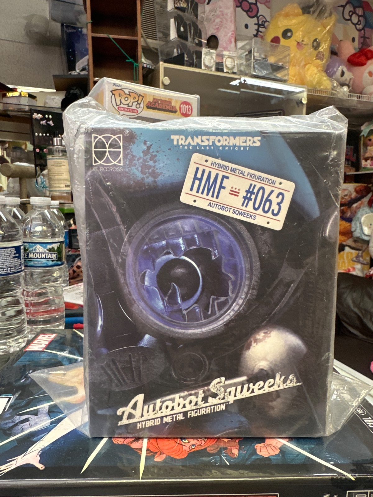 Transformers The Last Knight Autobot Sqweeks Hybrid Metal Figuration HMF #063
