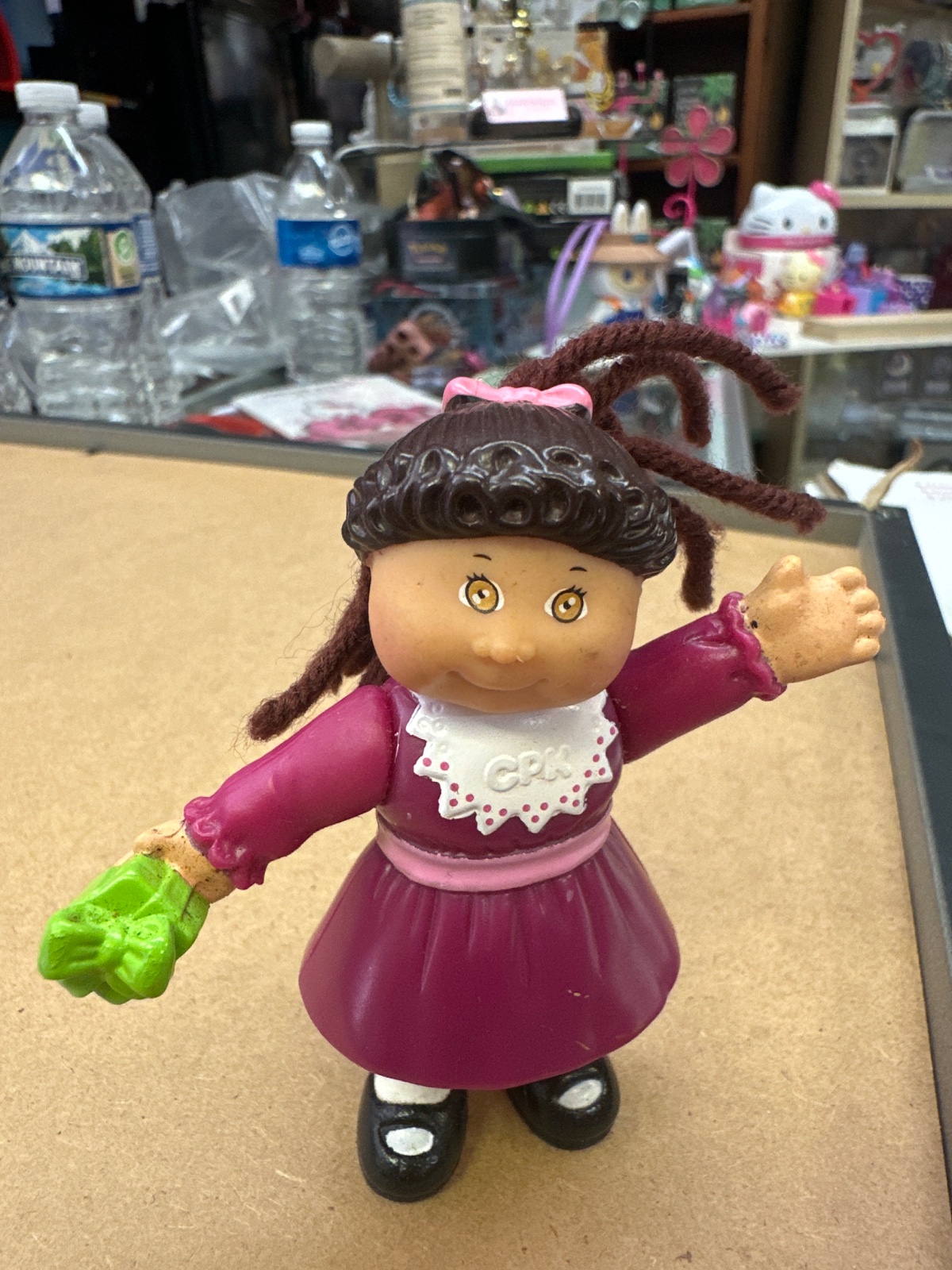 Vintage Cabbage Patch Kids Figure with Green Gift