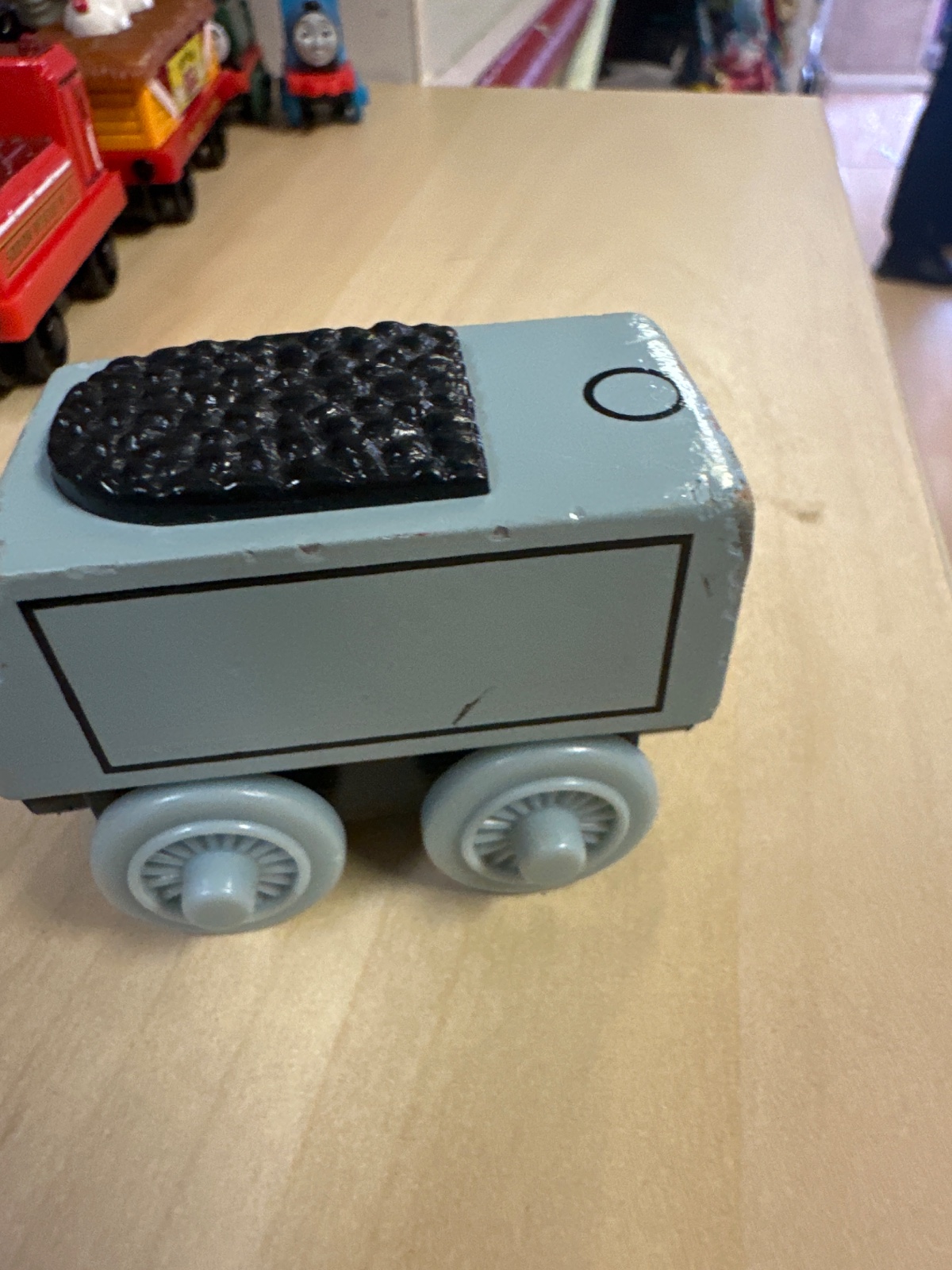 Wooden Coal Tender Train Car