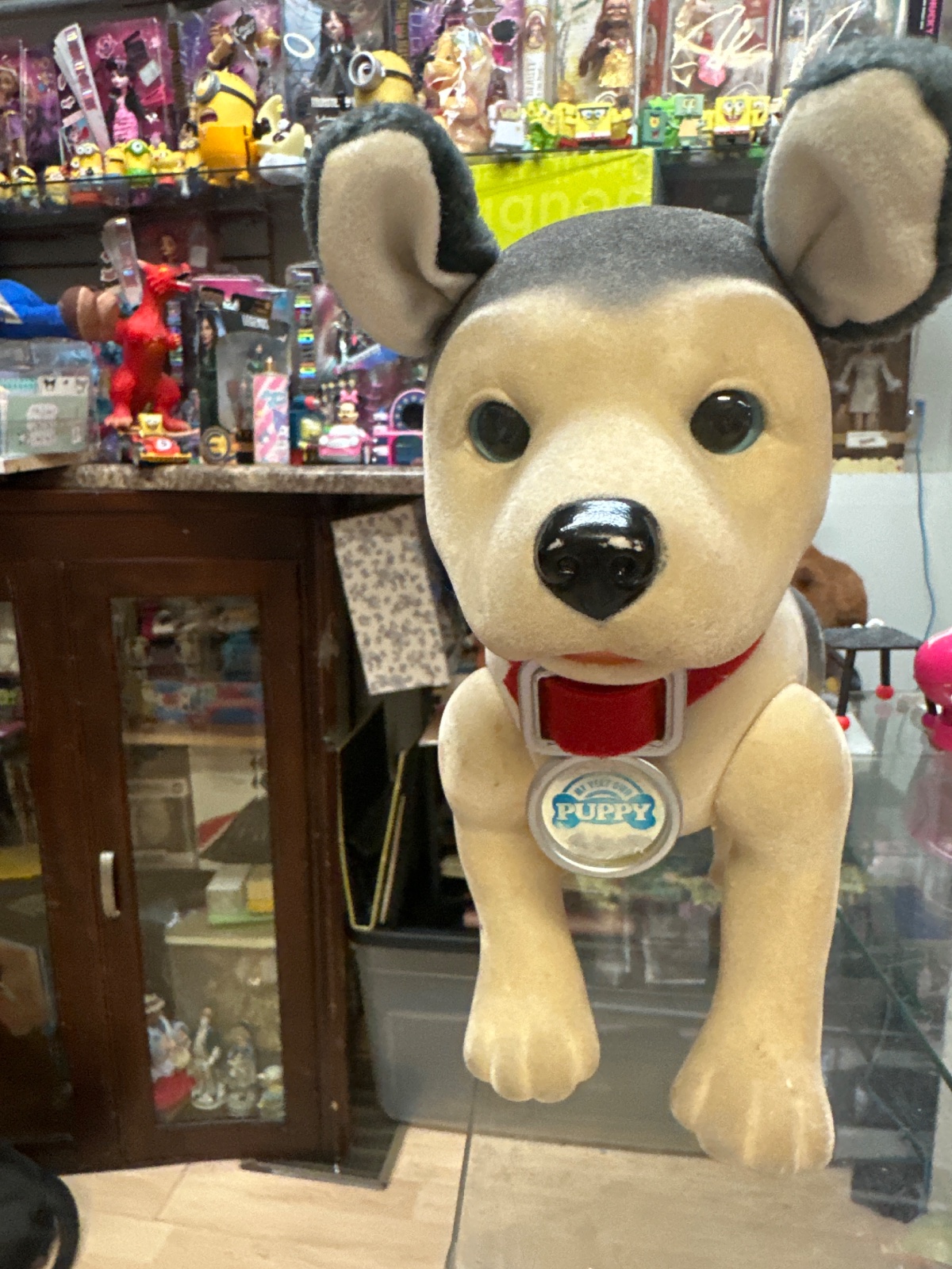 My Very Own Puppy Flocked Toy Dog