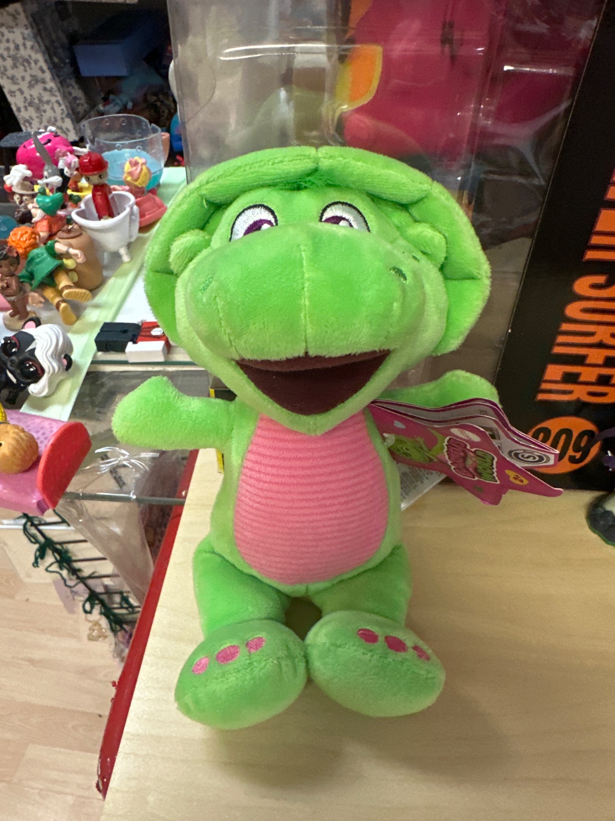 Green Turtle Plush With Tags