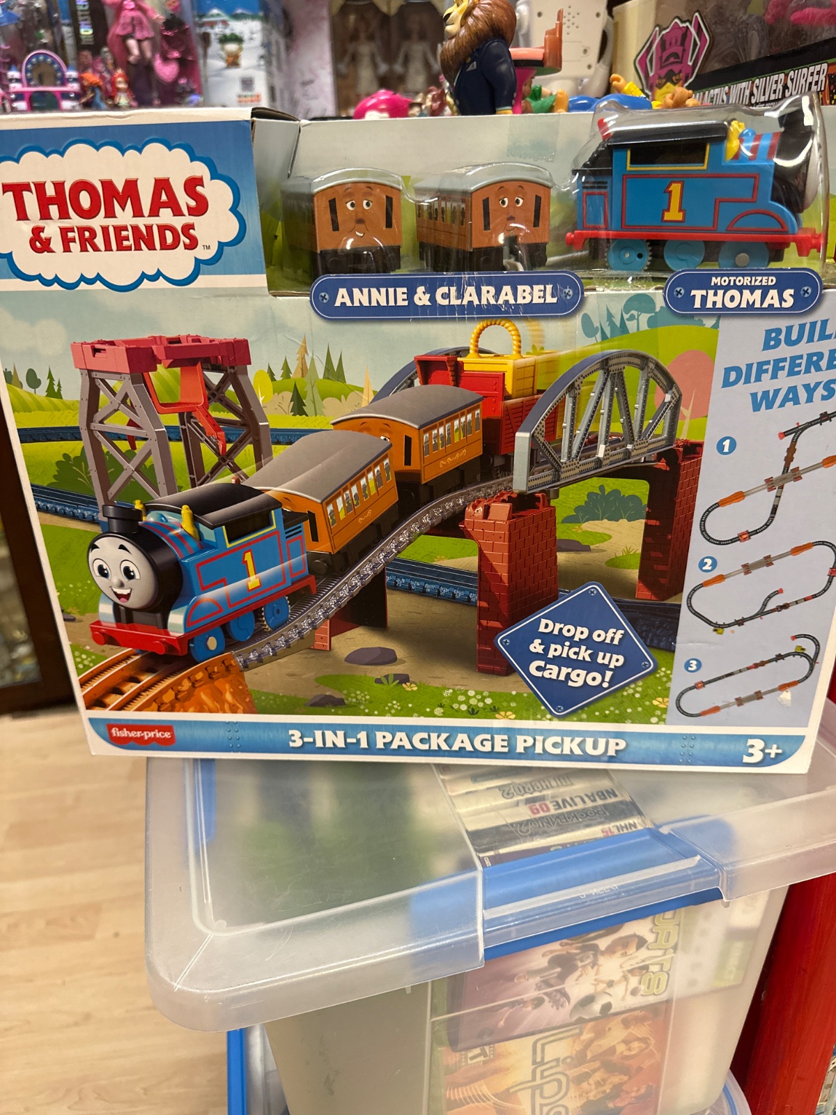 Thomas & Friends 3-in-1 Package Pickup Train Set