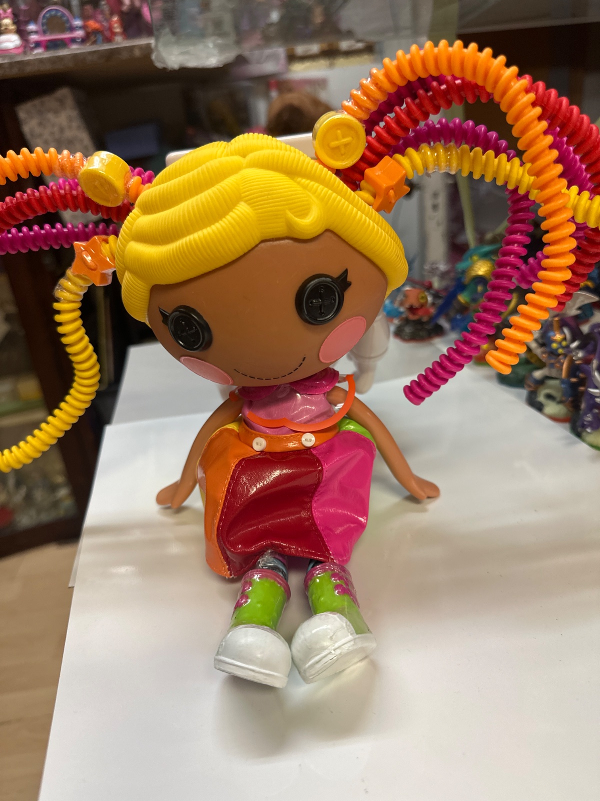 Lalaloopsy Doll with Coiled Rainbow Pigtails