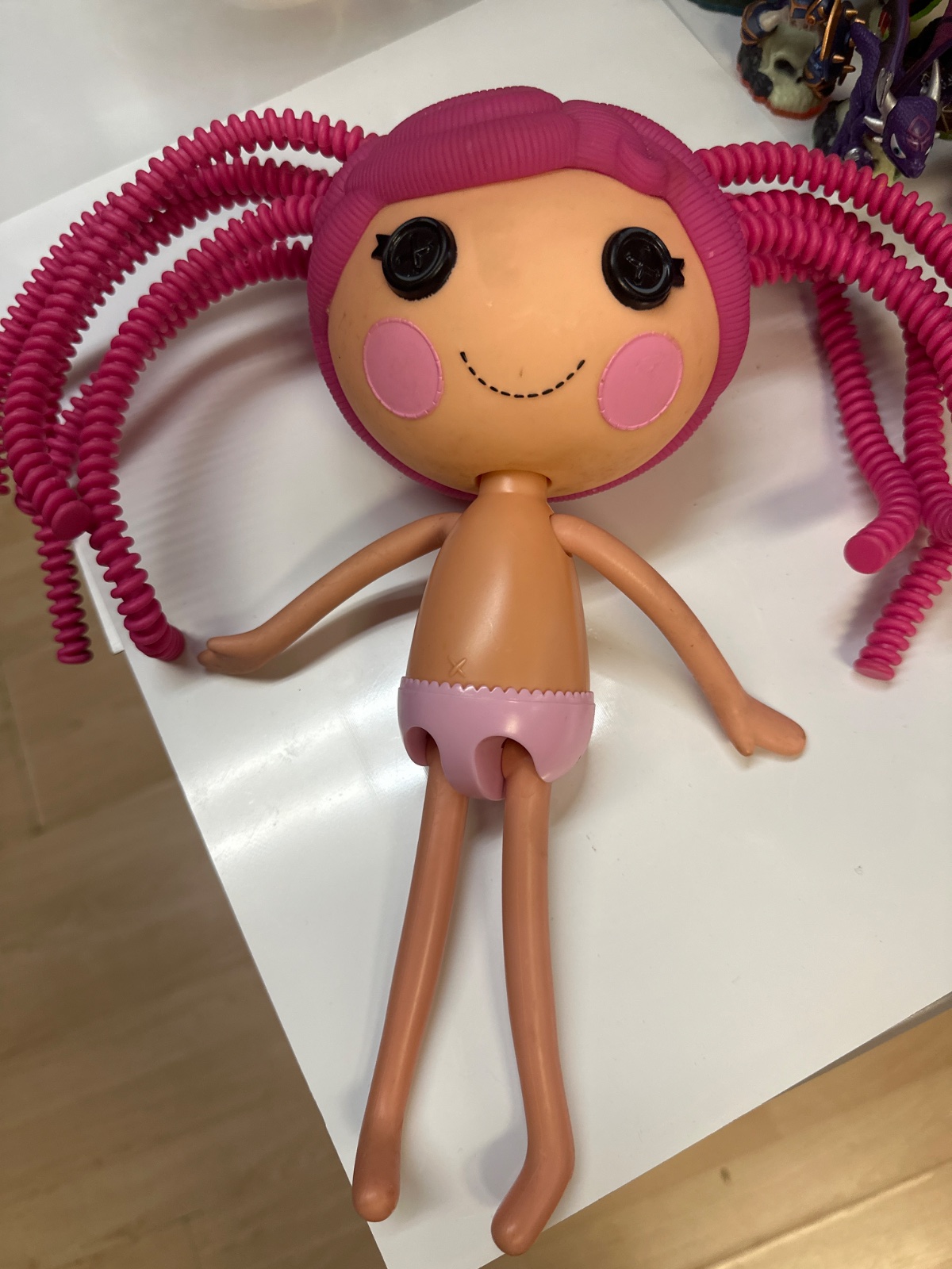 Lalaloopsy Doll With Pink Coiled Hair