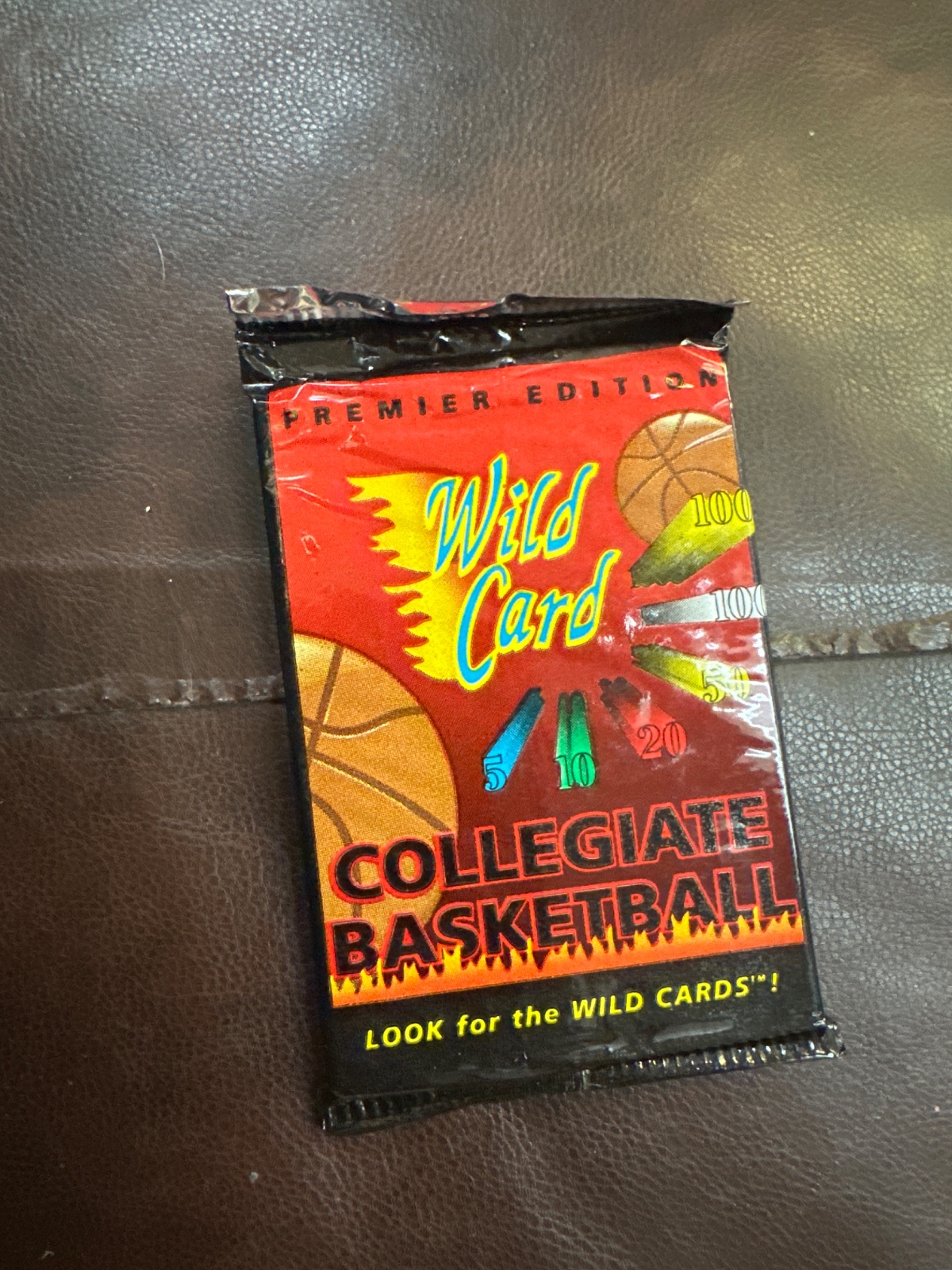 Wild Card Premier Edition Collegiate Basketball Card Pack