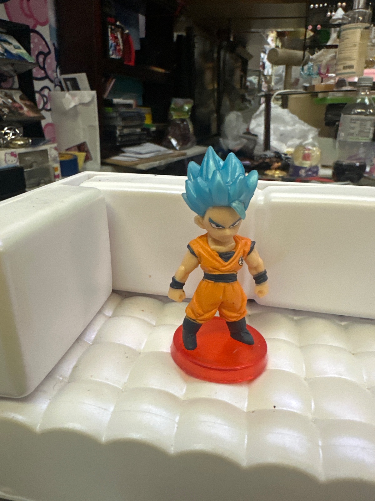 Dragon Ball Super Saiyan Blue Goku Mini Figure