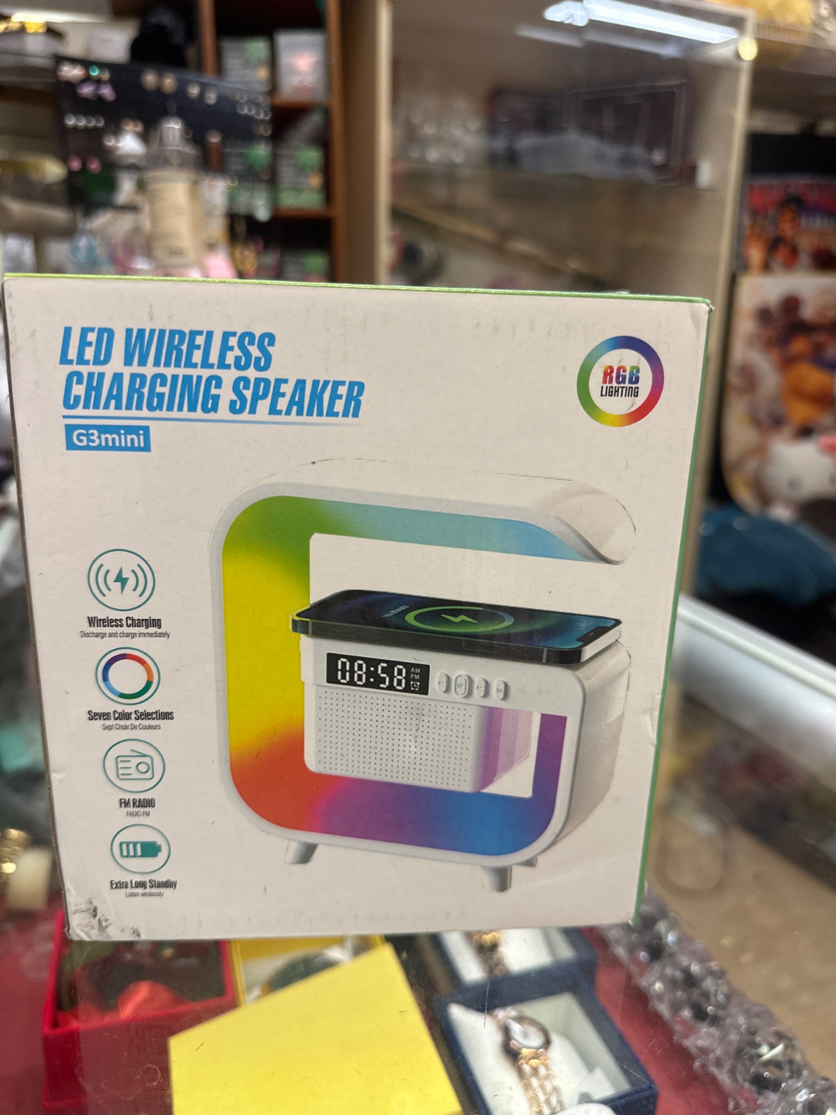 LED Wireless Charging Speaker G3 Mini