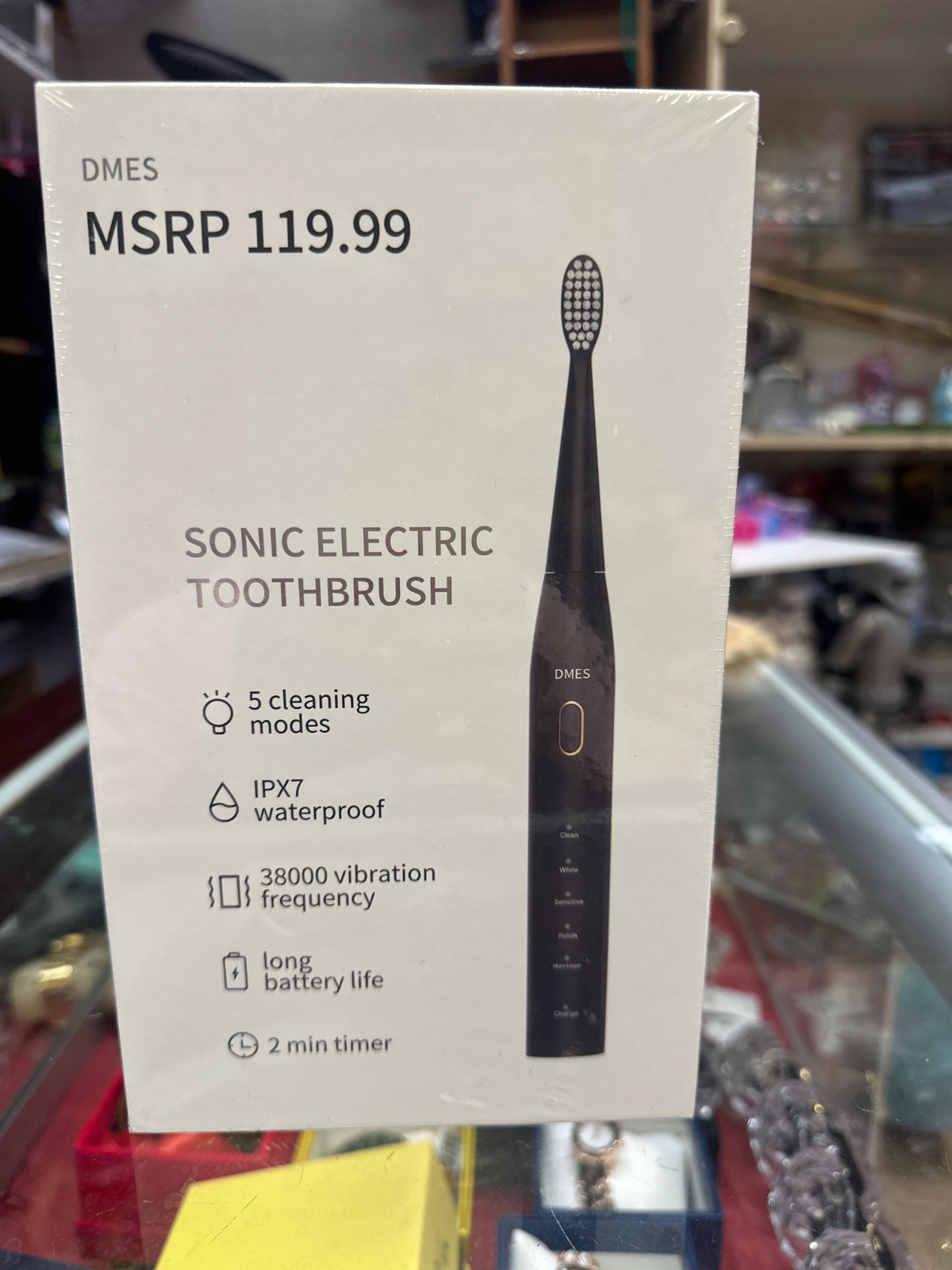 DMES Sonic Electric Toothbrush, Sealed