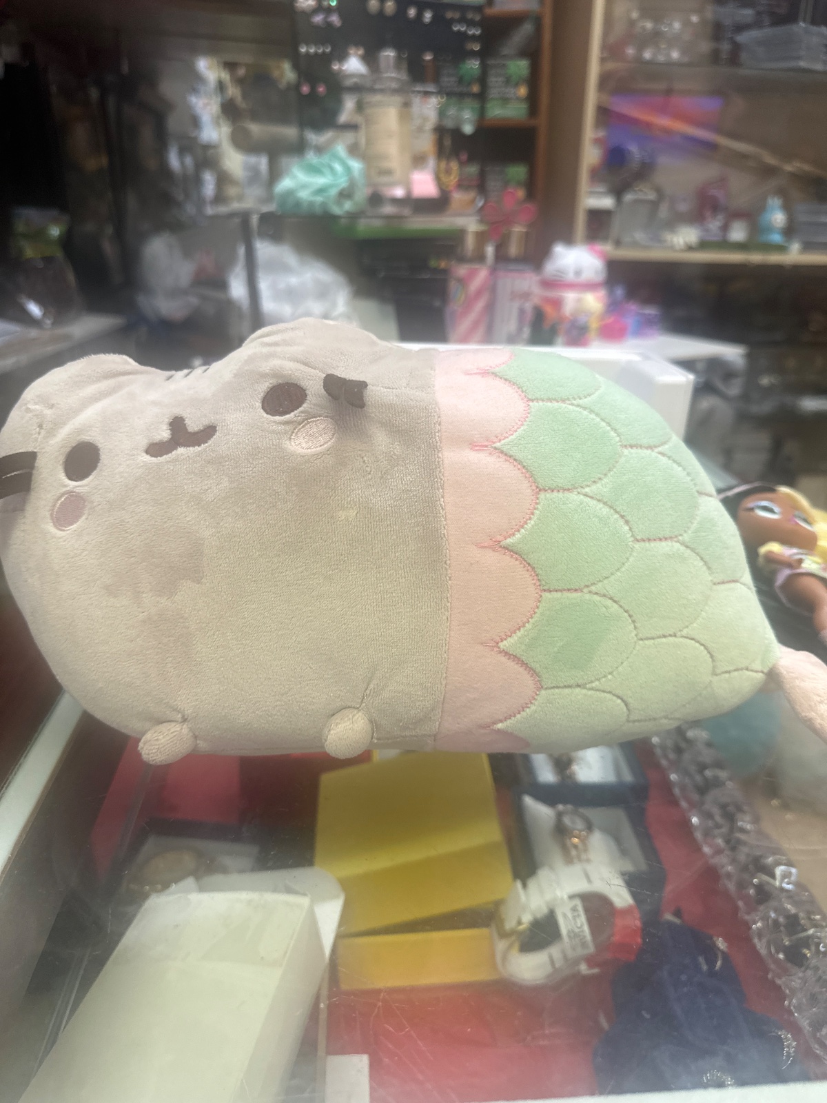 Pusheen Mermaid Plush Pillow
