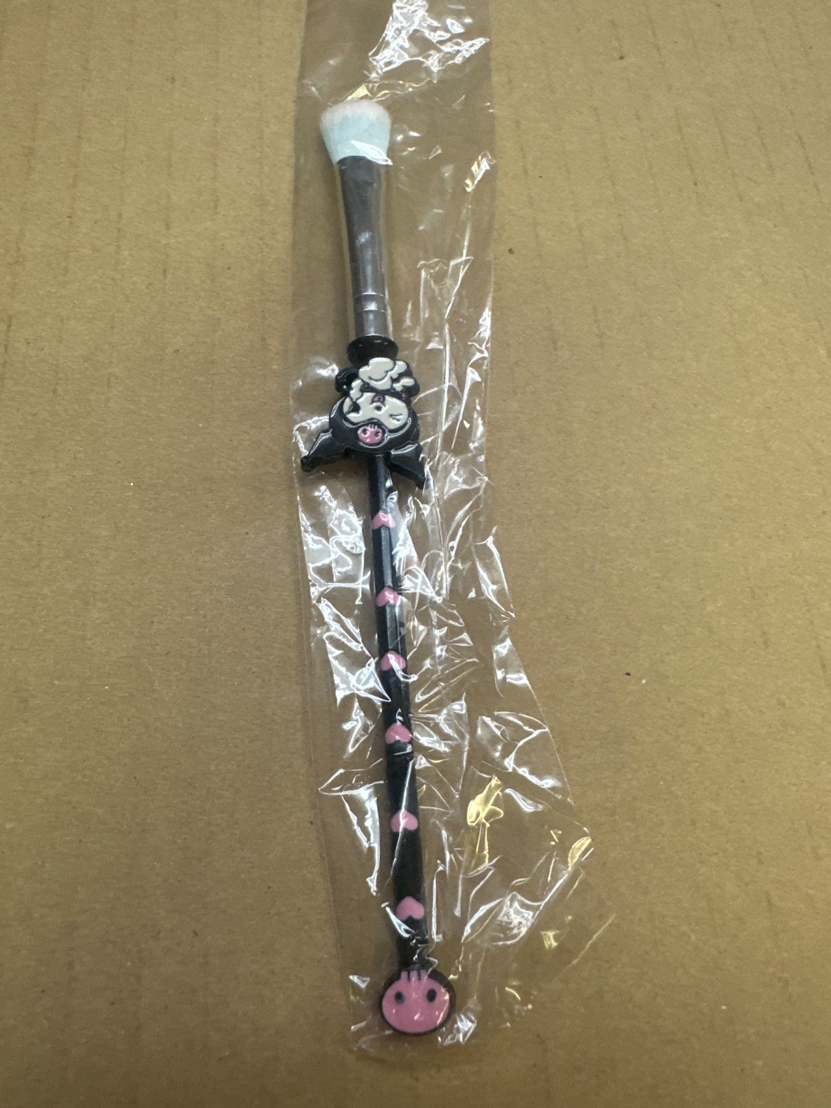 Cow Character Makeup Brush With Heart Handle