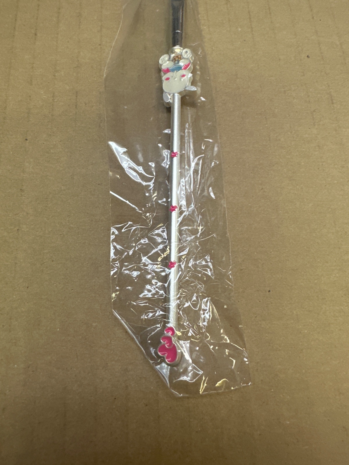 Kitty Face Charm Wand Pen