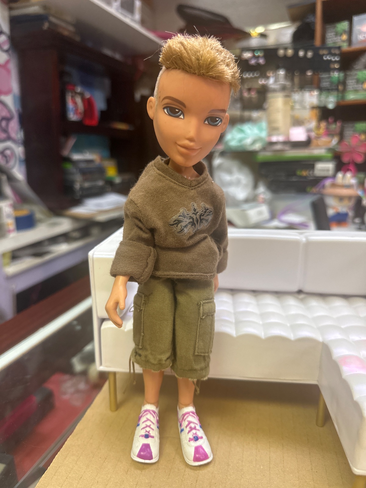Bratz Boyz Doll With Cargo Pants And Sneakers