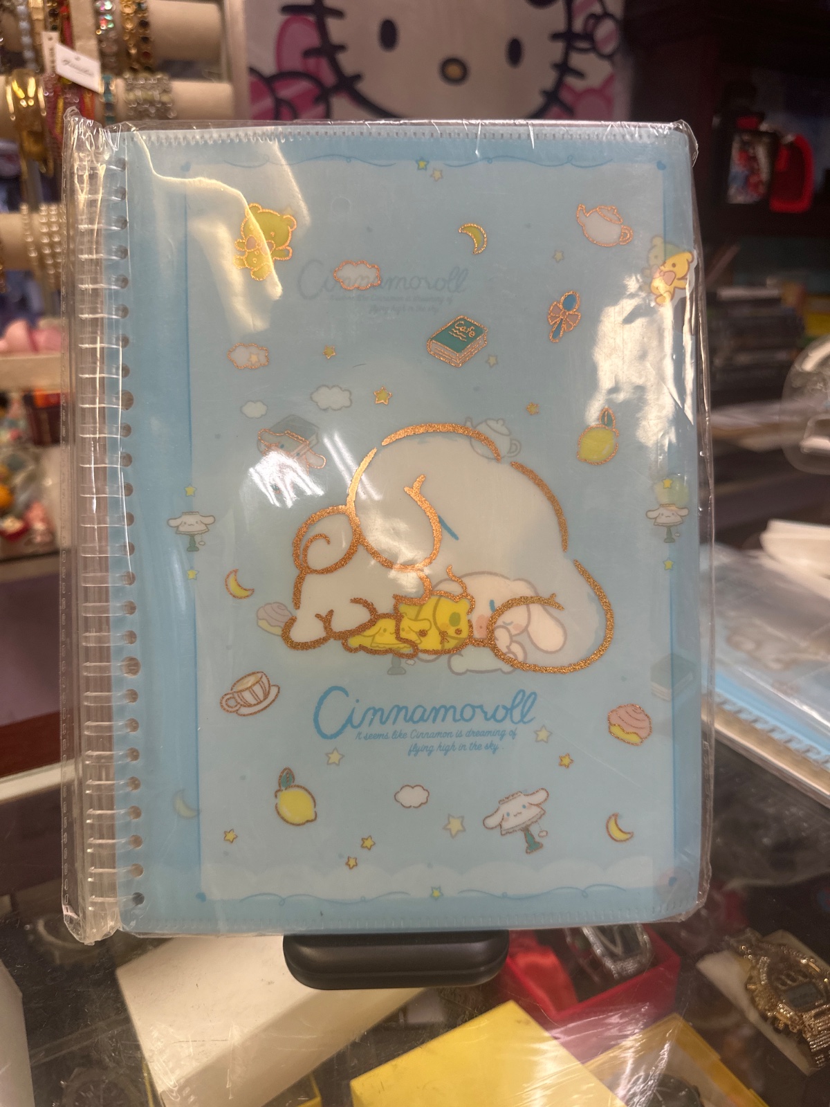Cinnamoroll Sleepy Sky Spiral Notebook