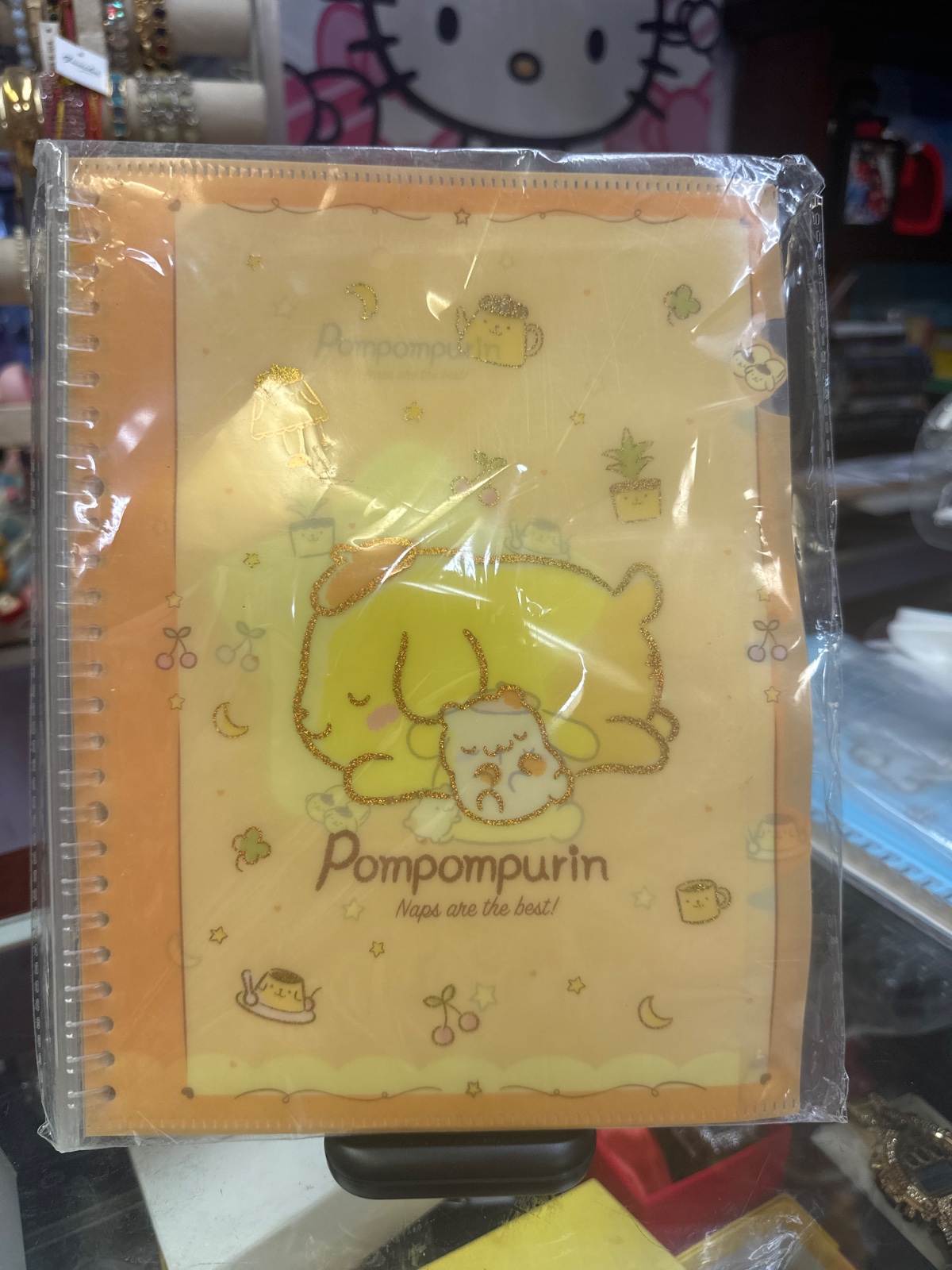 Sanrio Pompompurin Spiral Notebook