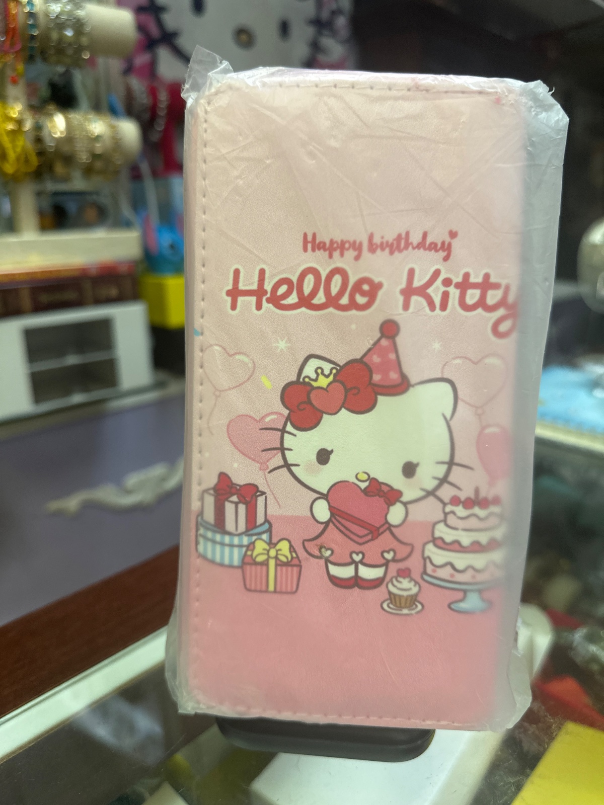 Happy Birthday Hello Kitty Wallet Case