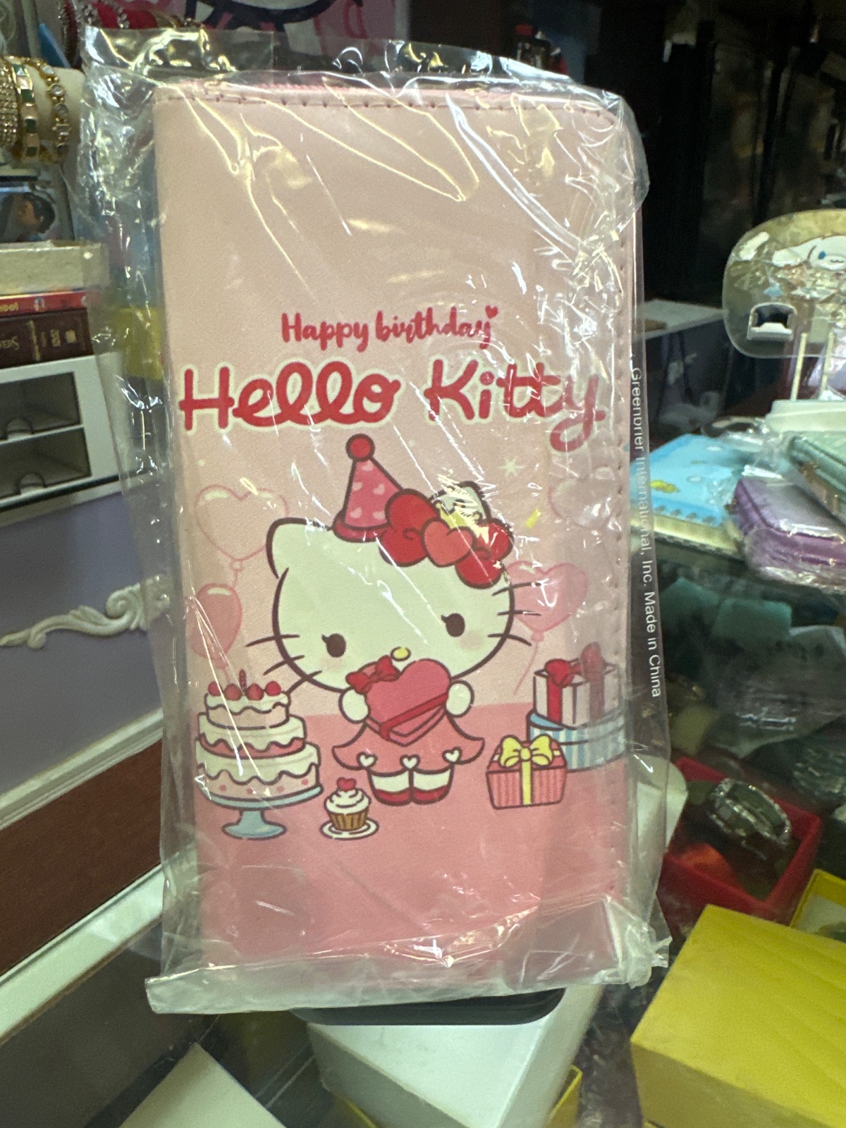 Happy Birthday Hello Kitty Wallet