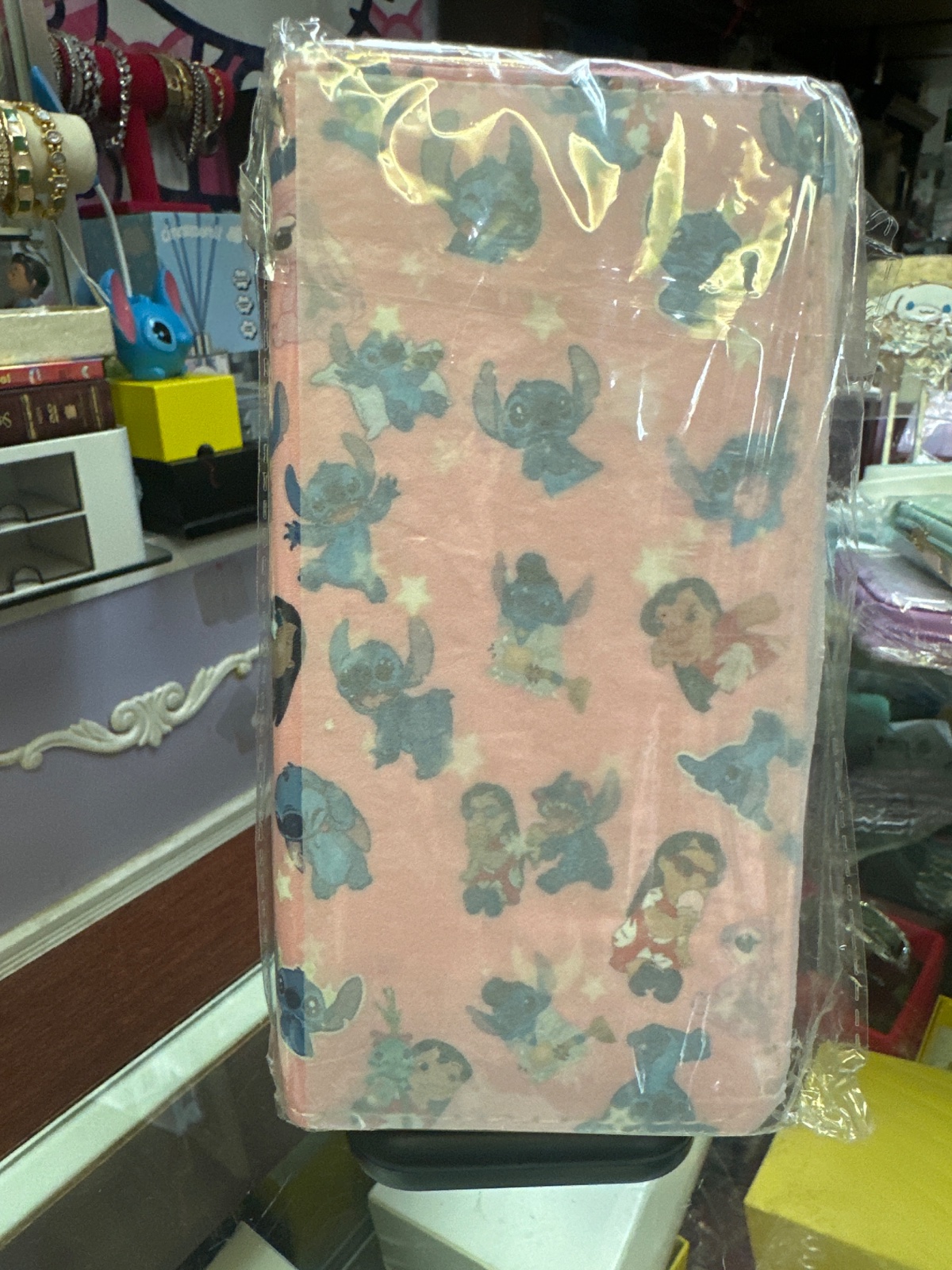 Lilo And Stitch Pink Fleece Blanket