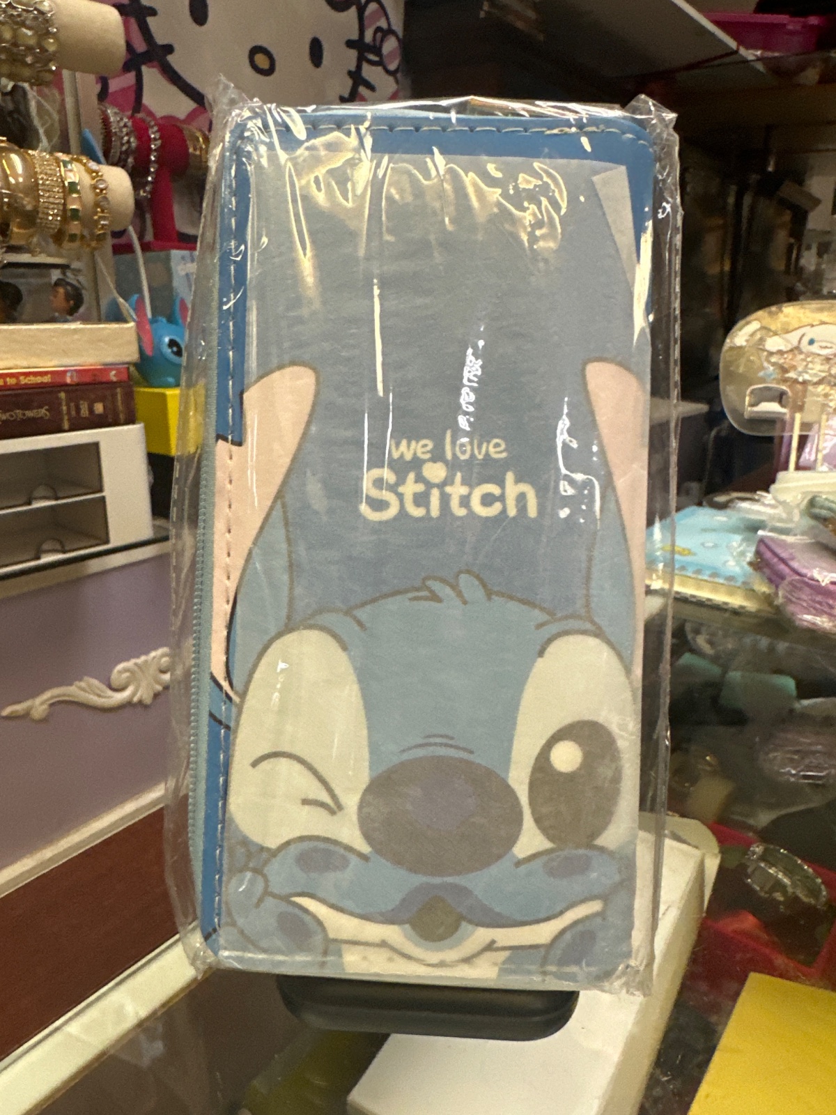 We Love Stitch Zip Wallet