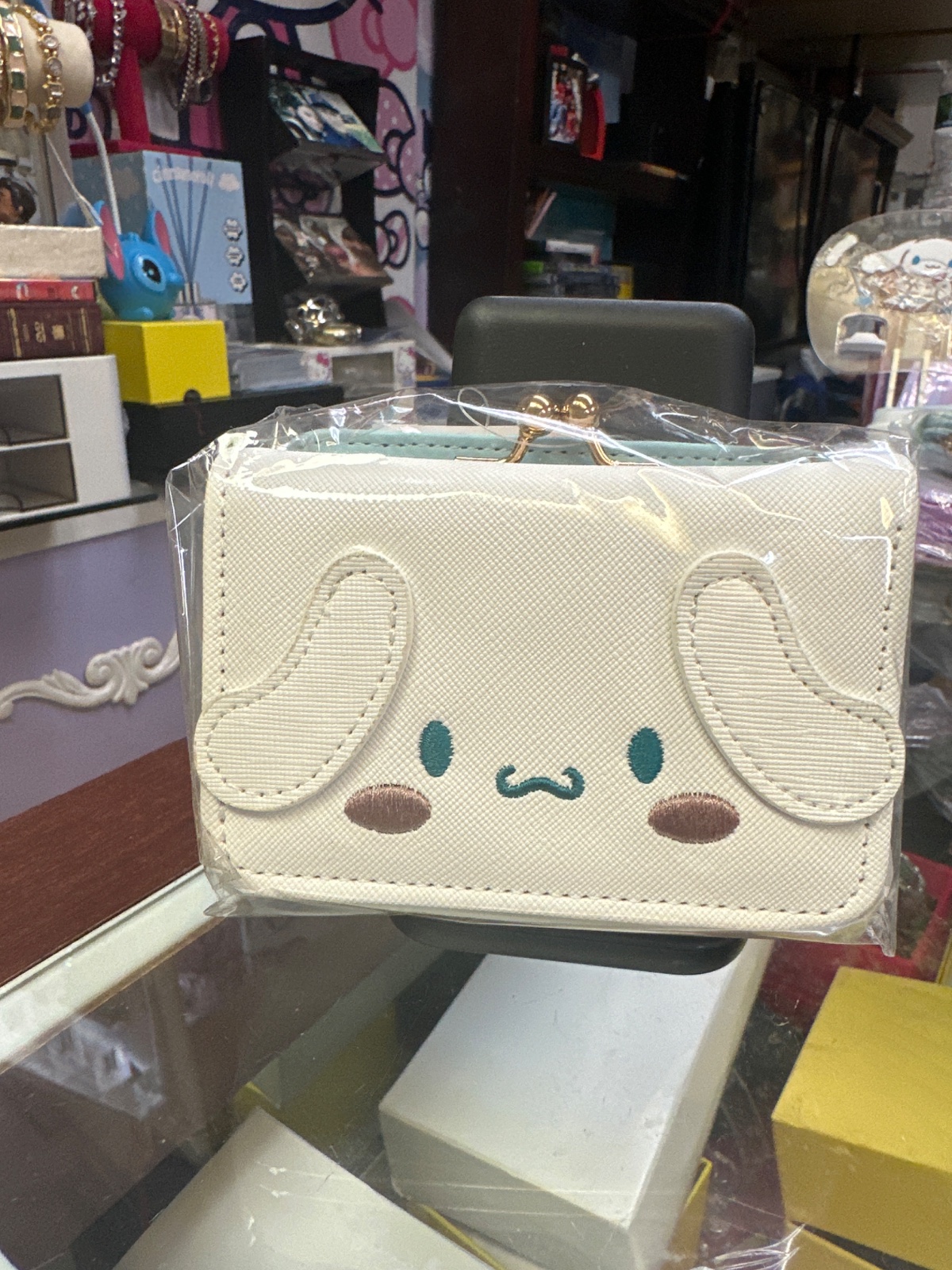 Cinnamoroll Kiss-Lock Coin Purse Wallet