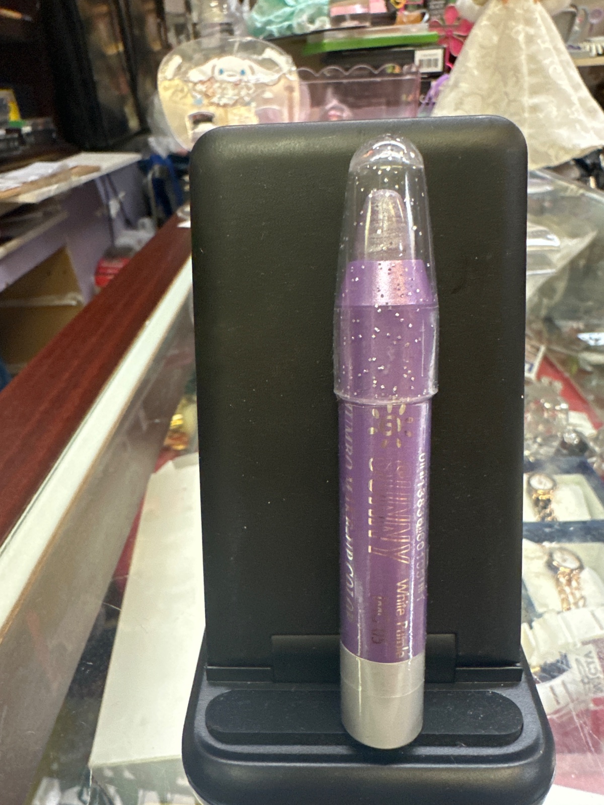 Shiny Lip Balm Crayon in White Musk