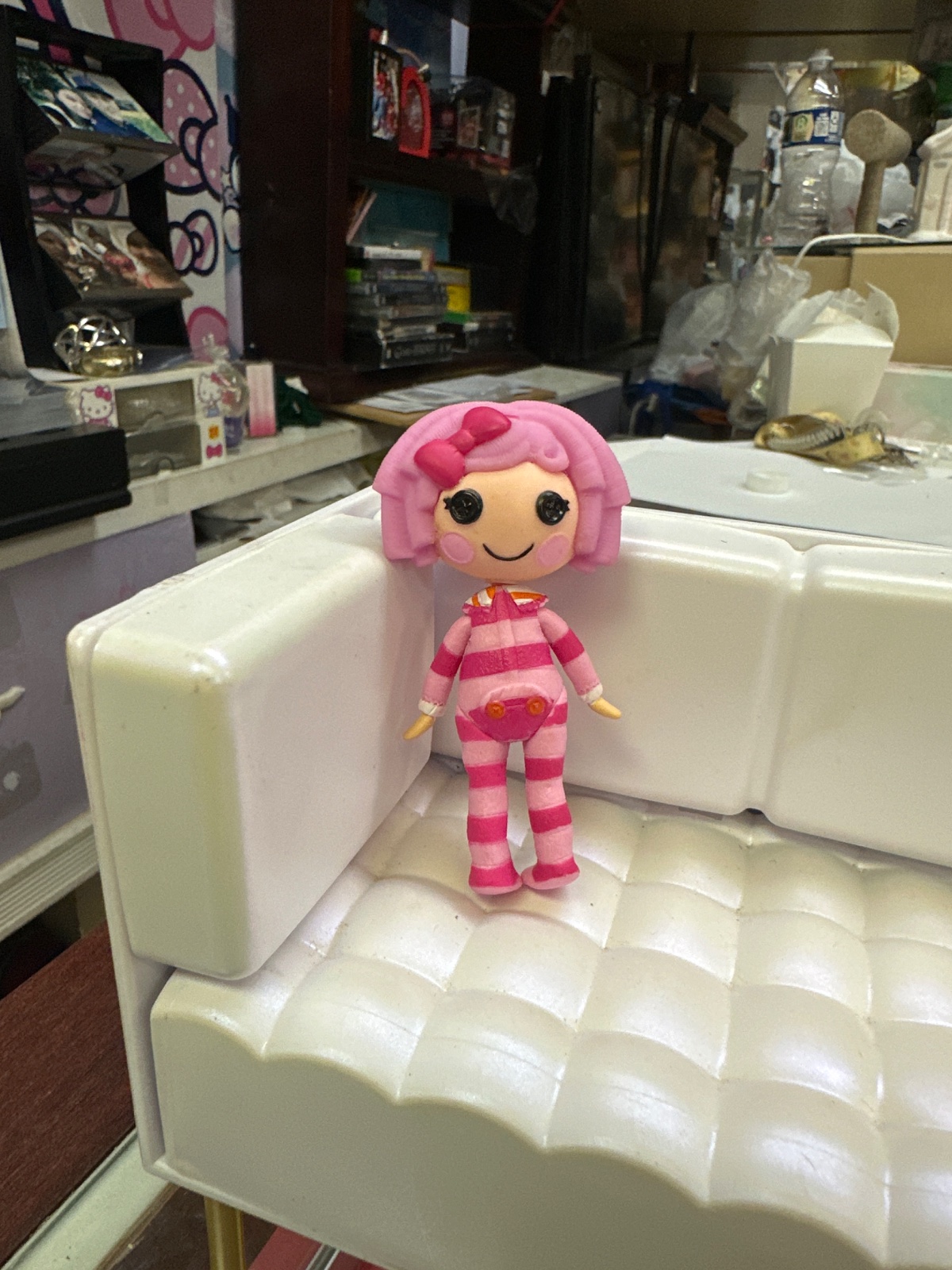 Pink Lalaloopsy Doll in Striped Pajamas