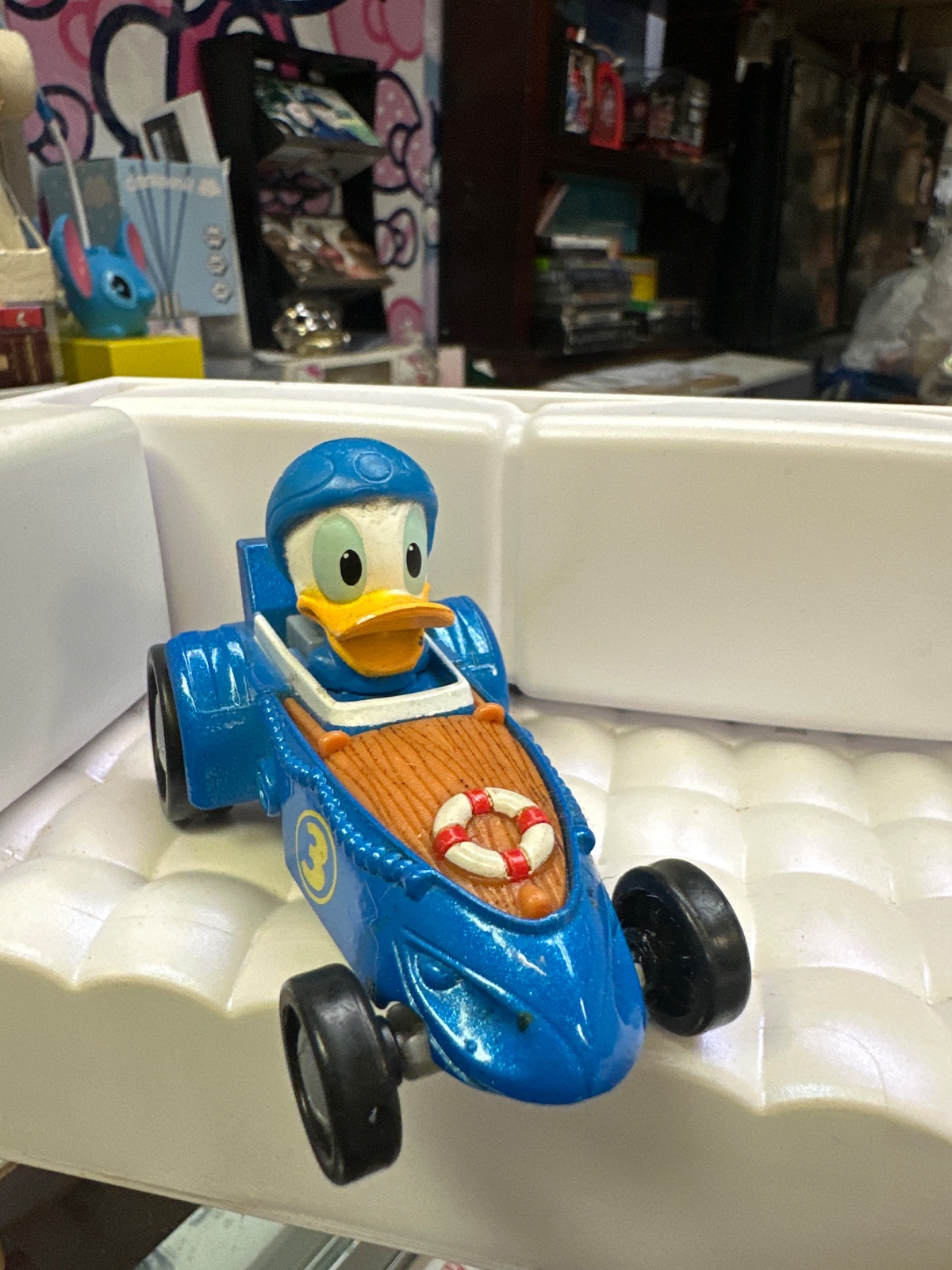 Donald Duck Racecar Toy