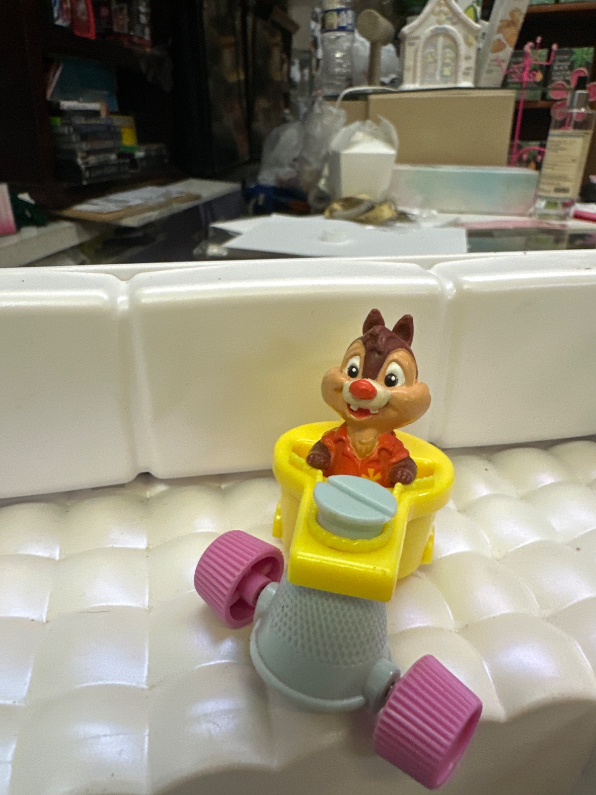 Chip 'n Dale Wind-Up Car Toy Figure