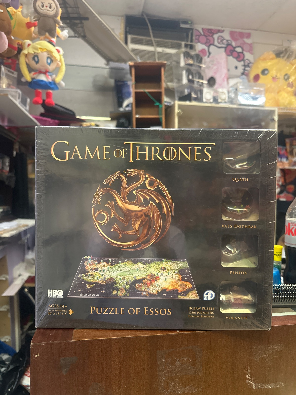 Game of Thrones 4D Puzzle of Essos