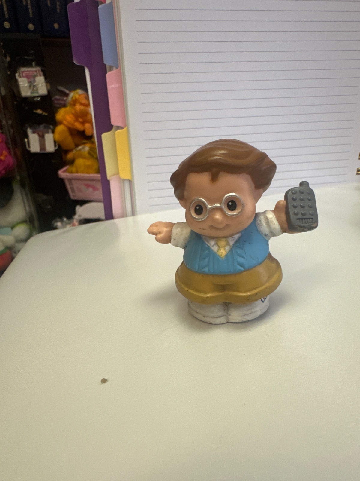 Little People Dad Figure with Glasses and Phone