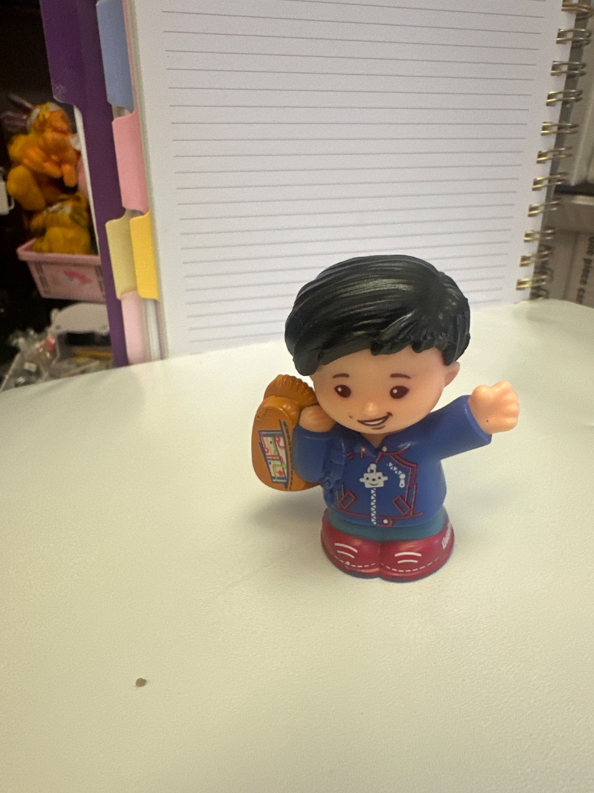 Fisher-Price Little People Boy with Backpack Figure