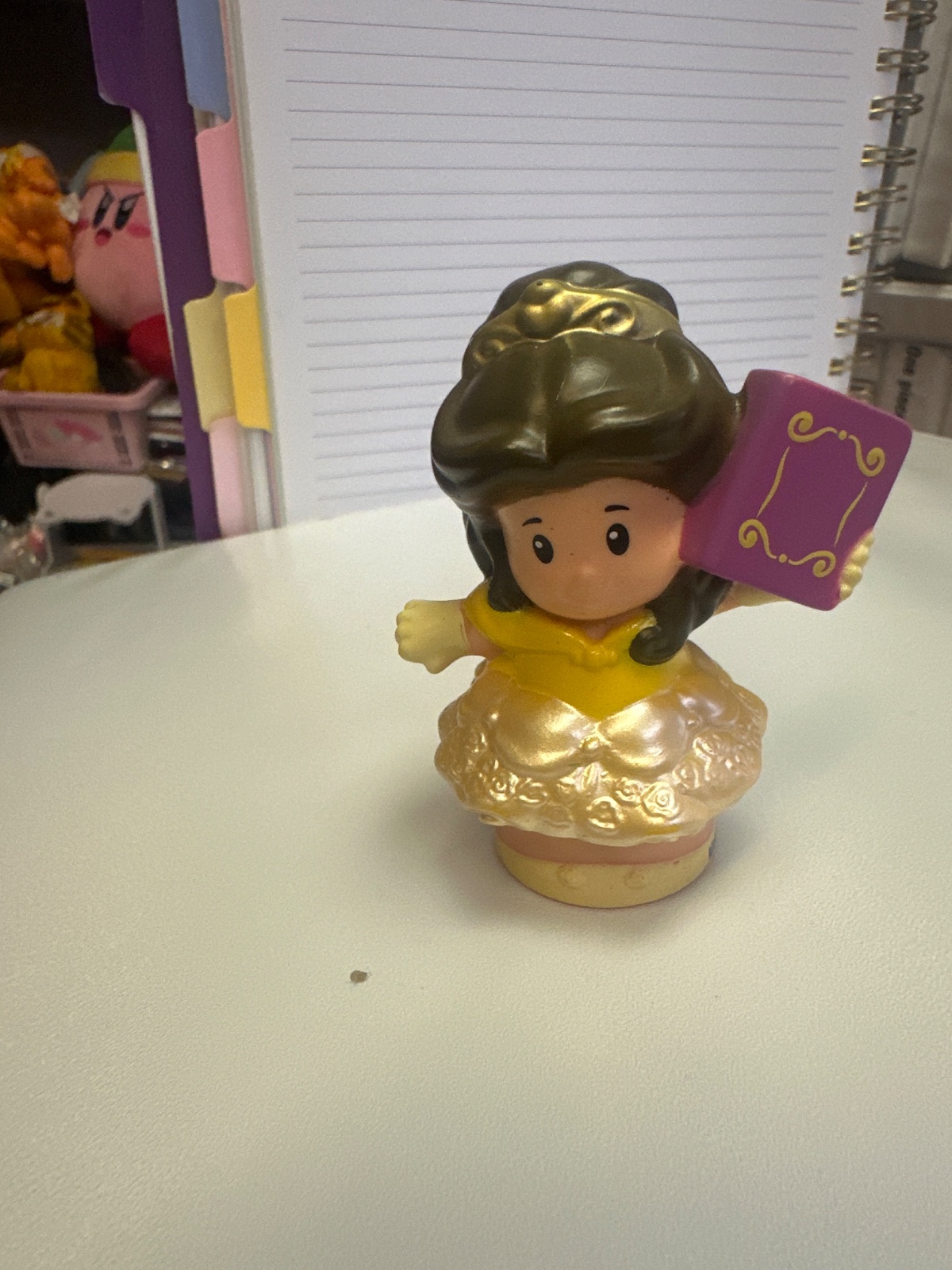 Little People Belle Figure With Book