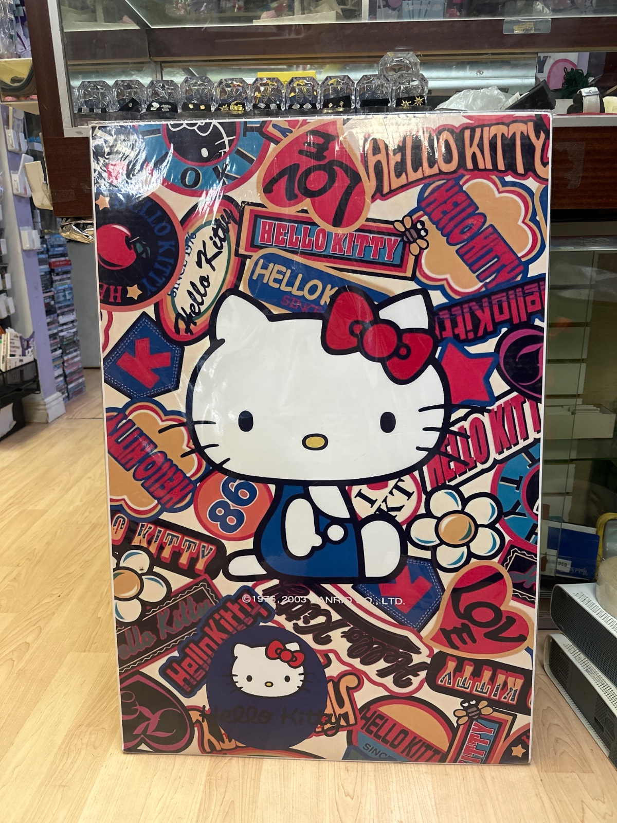 Vintage Hello Kitty Collage Poster Board