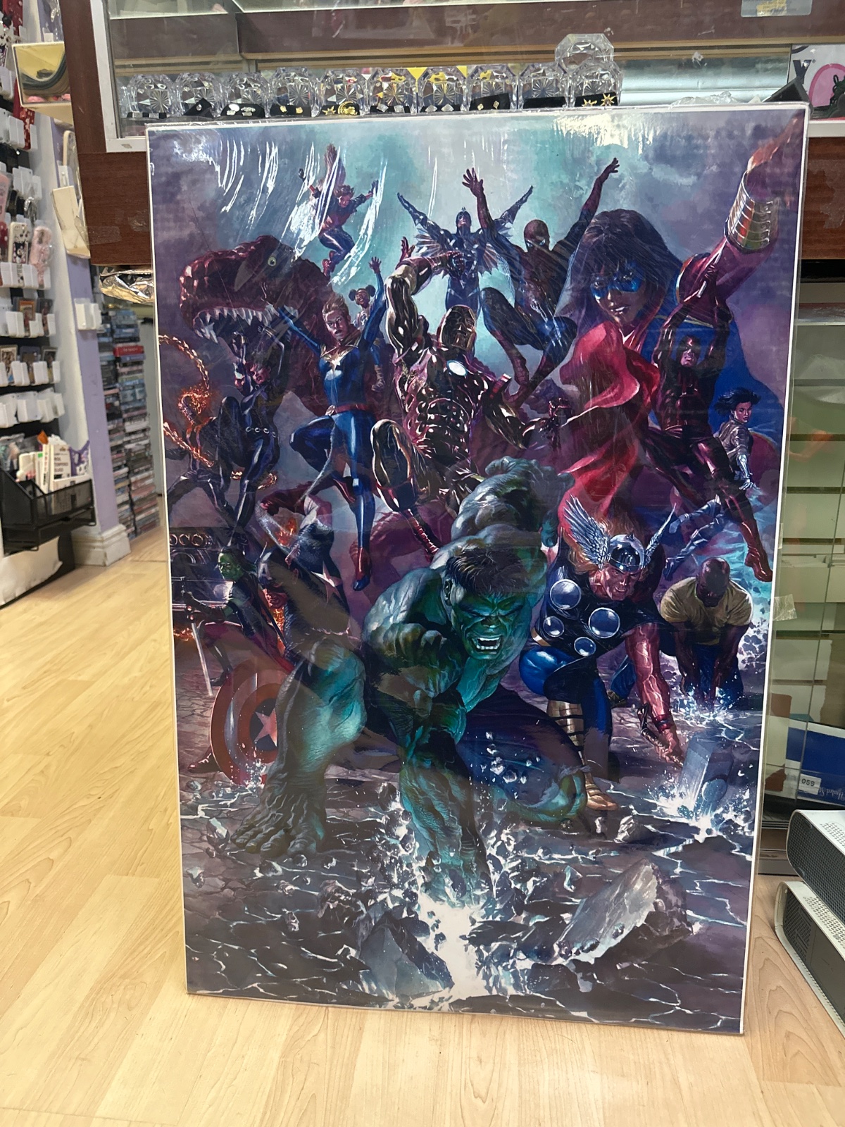 Marvel Heroes Group Canvas Print