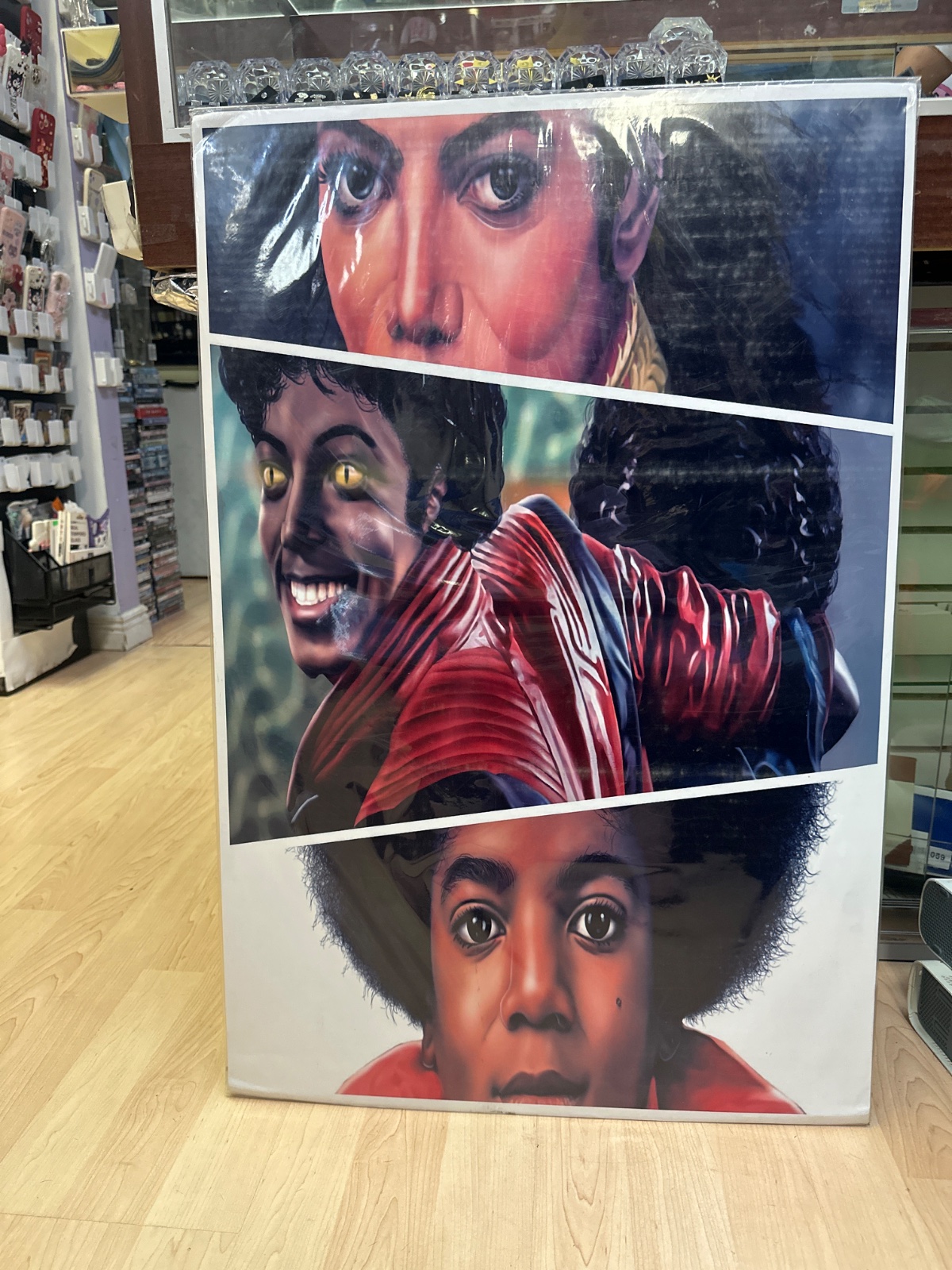 Michael Jackson Through The Eras Poster