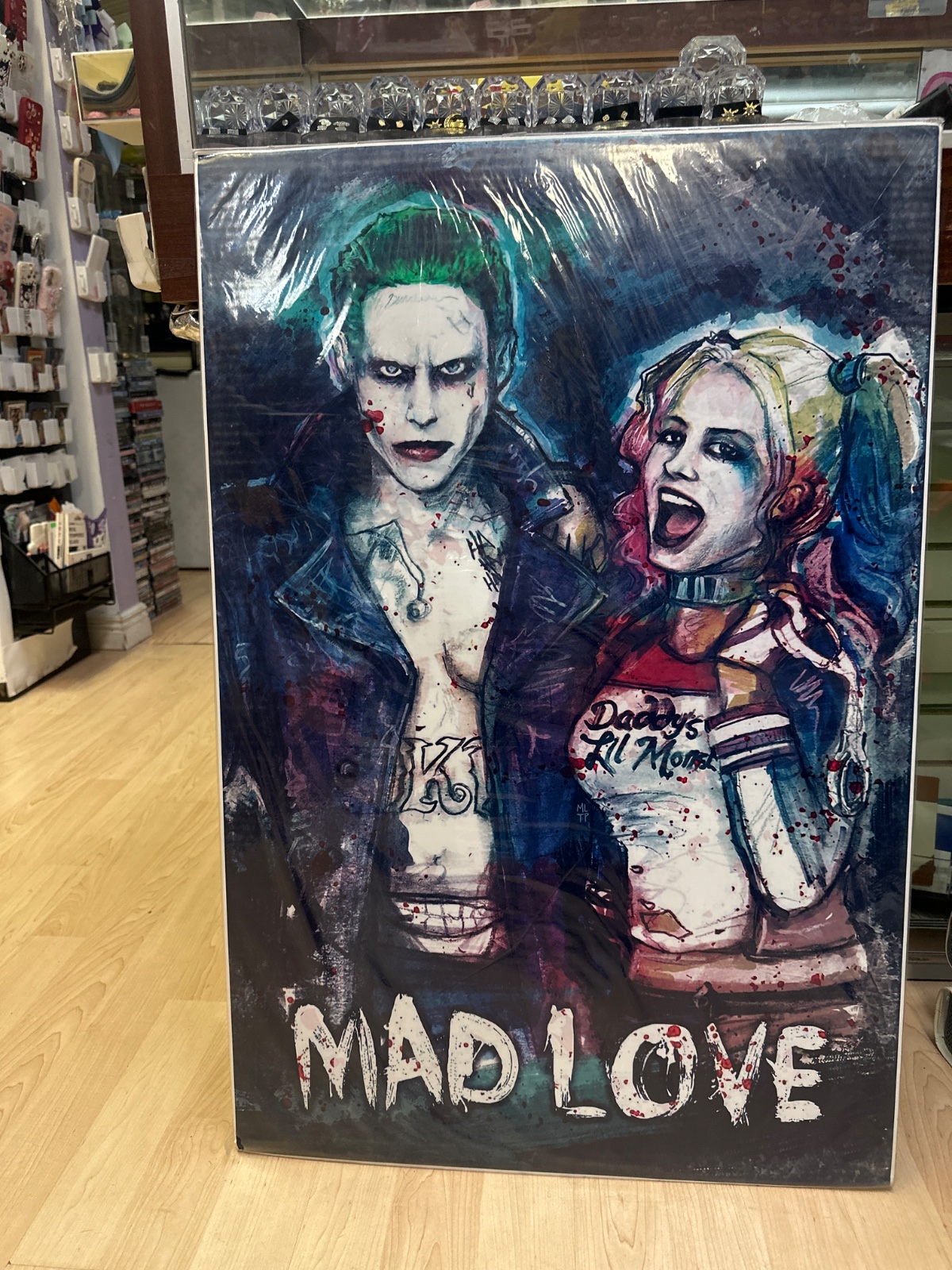Joker and Harley Quinn "Mad Love" Poster
