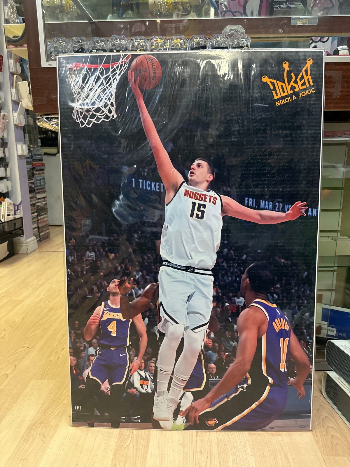 Nikola Jokic "Joker" Nuggets Poster