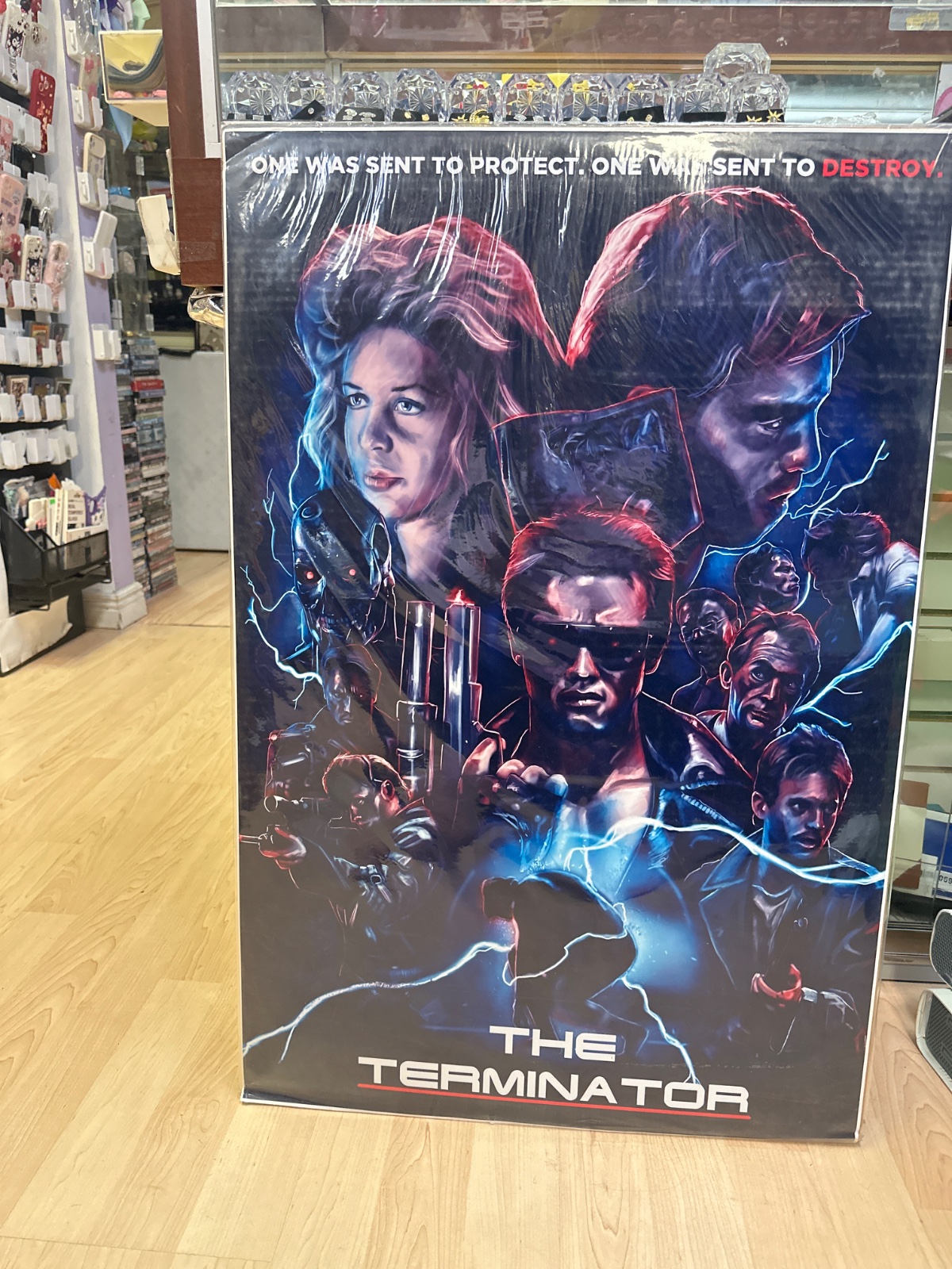 The Terminator Illustrated Movie Poster