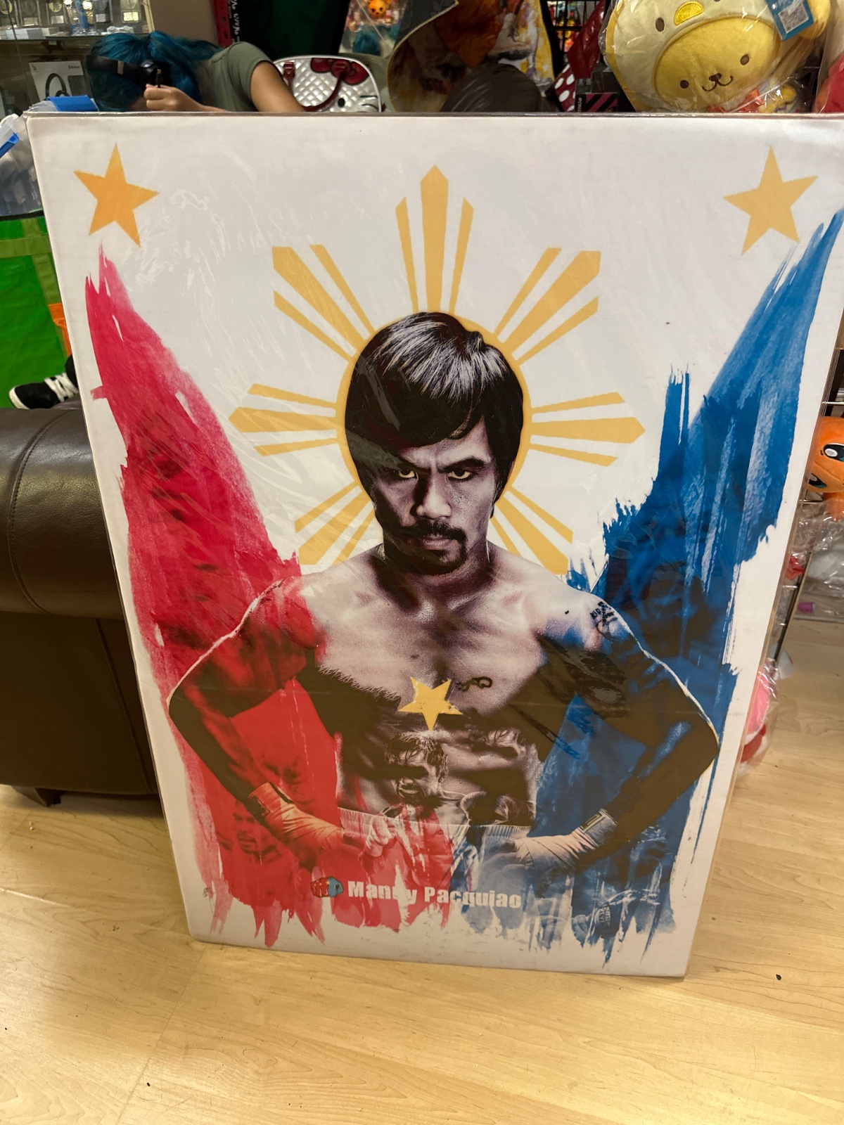 Manny Pacquiao Philippine Flag Canvas Print