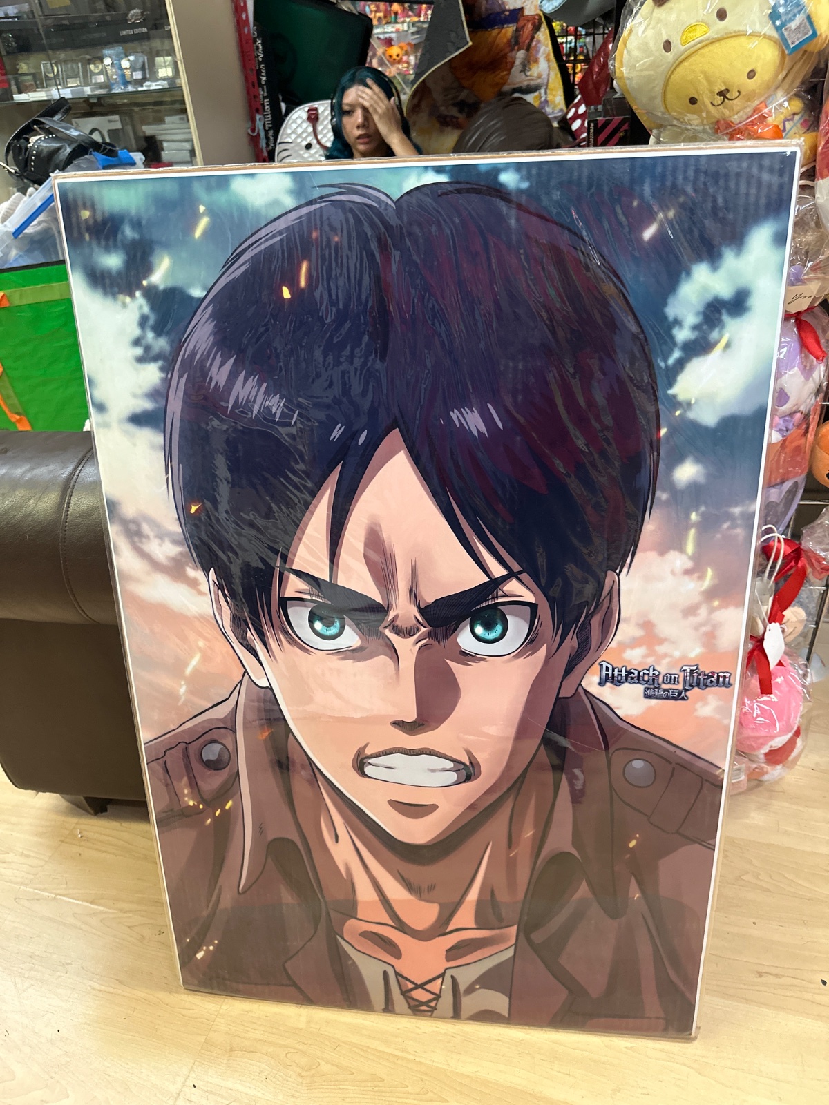 Attack On Titan Eren Wall Art Print