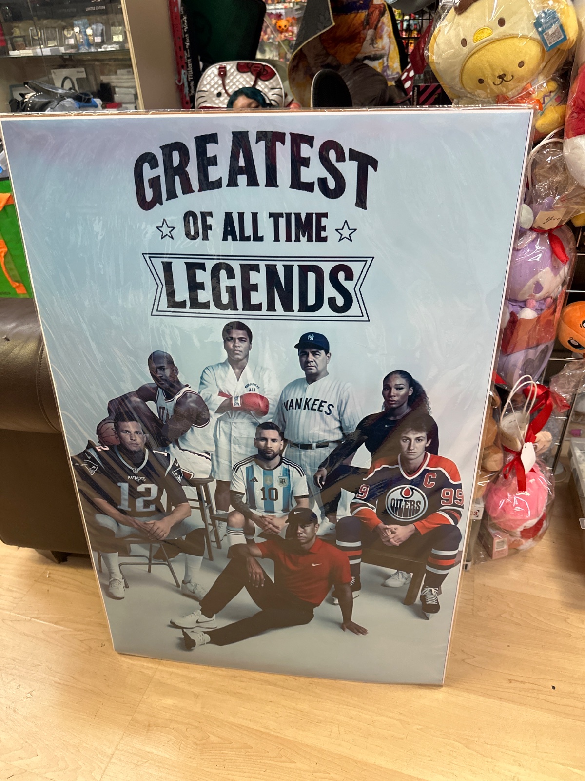 Greatest Of All Time Legends Sports Poster