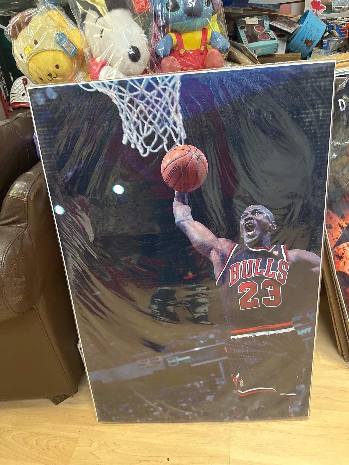 Michael Jordan Bulls Layup Poster