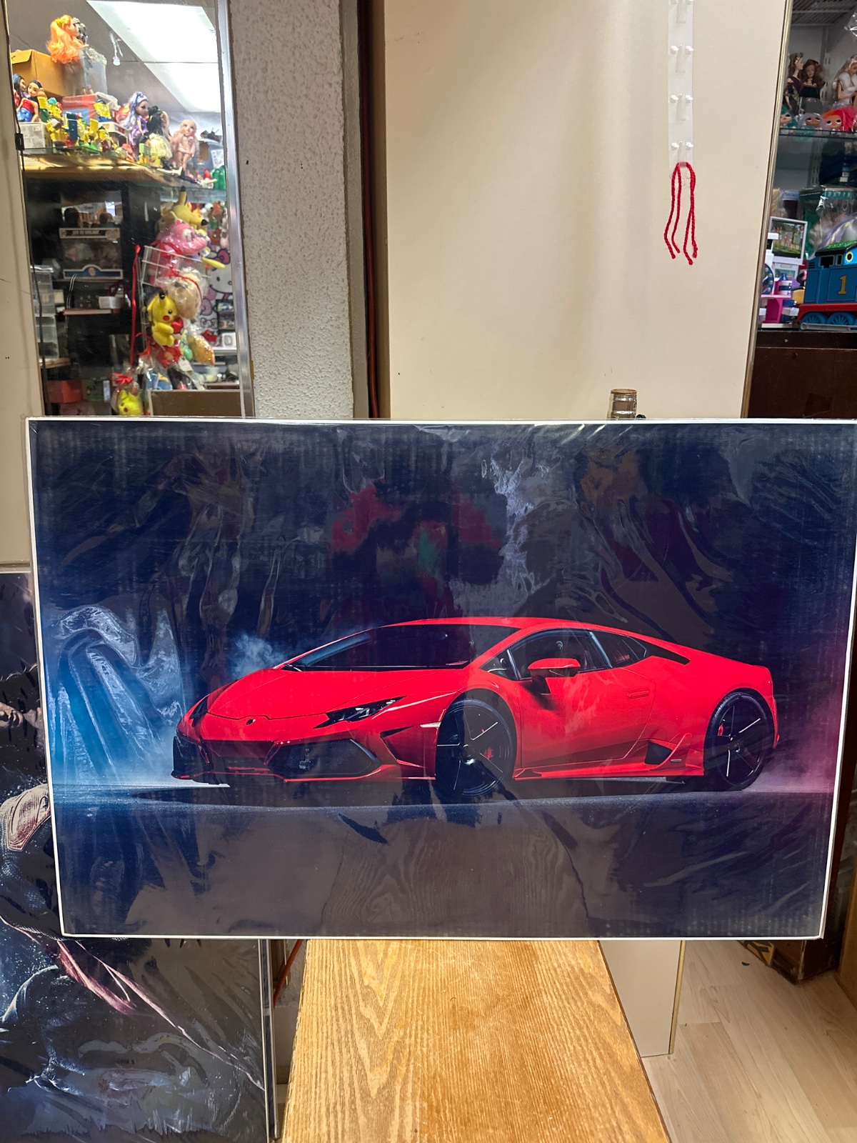 Red Sports Car Print