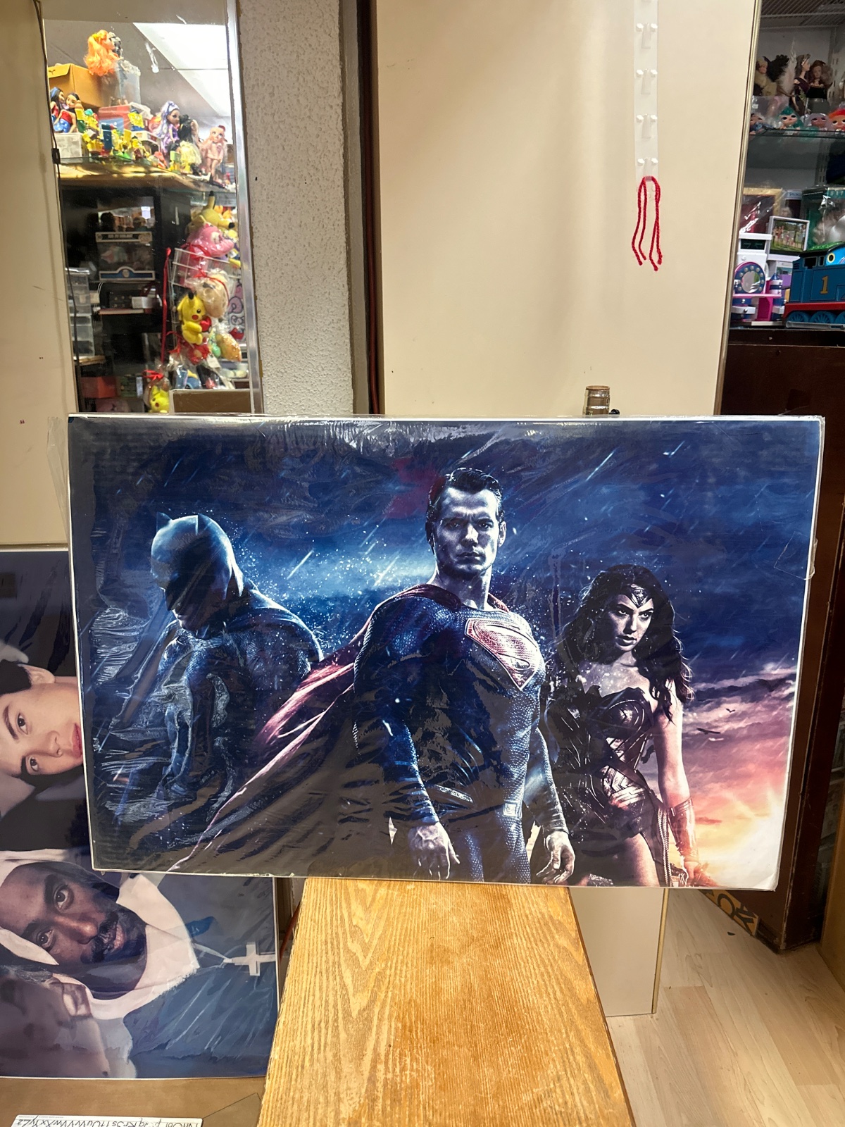 Batman, Superman, and Wonder Woman Trinity Poster Print