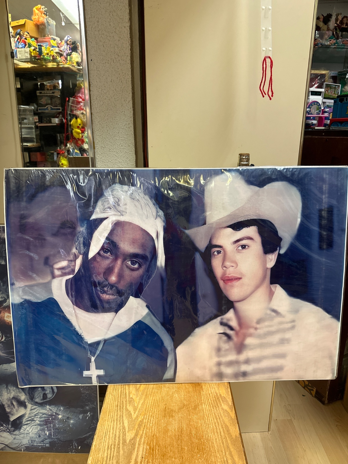 Large Portrait Print Poster, Laminated