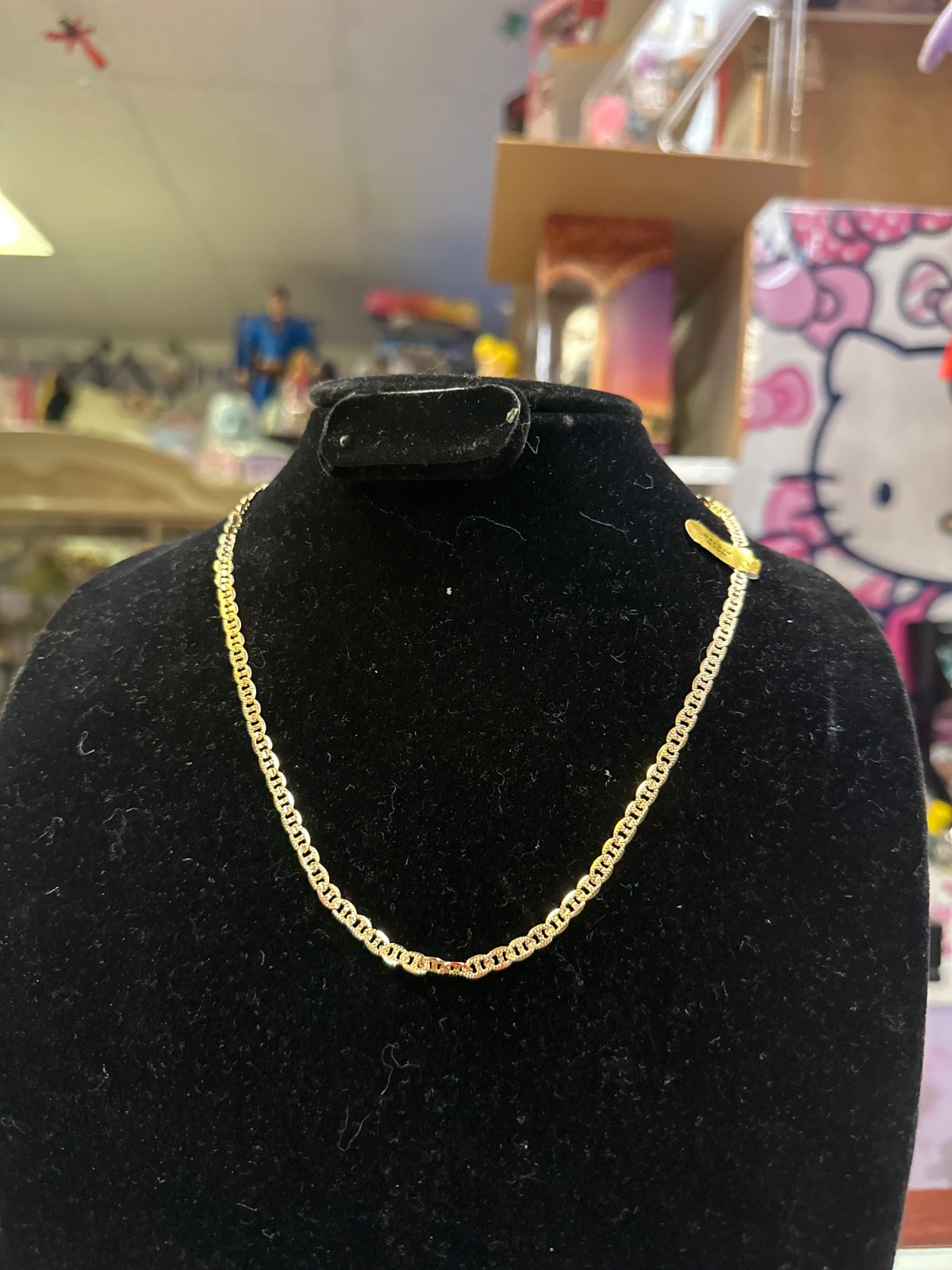 Gold-Tone Mariner Chain Necklace